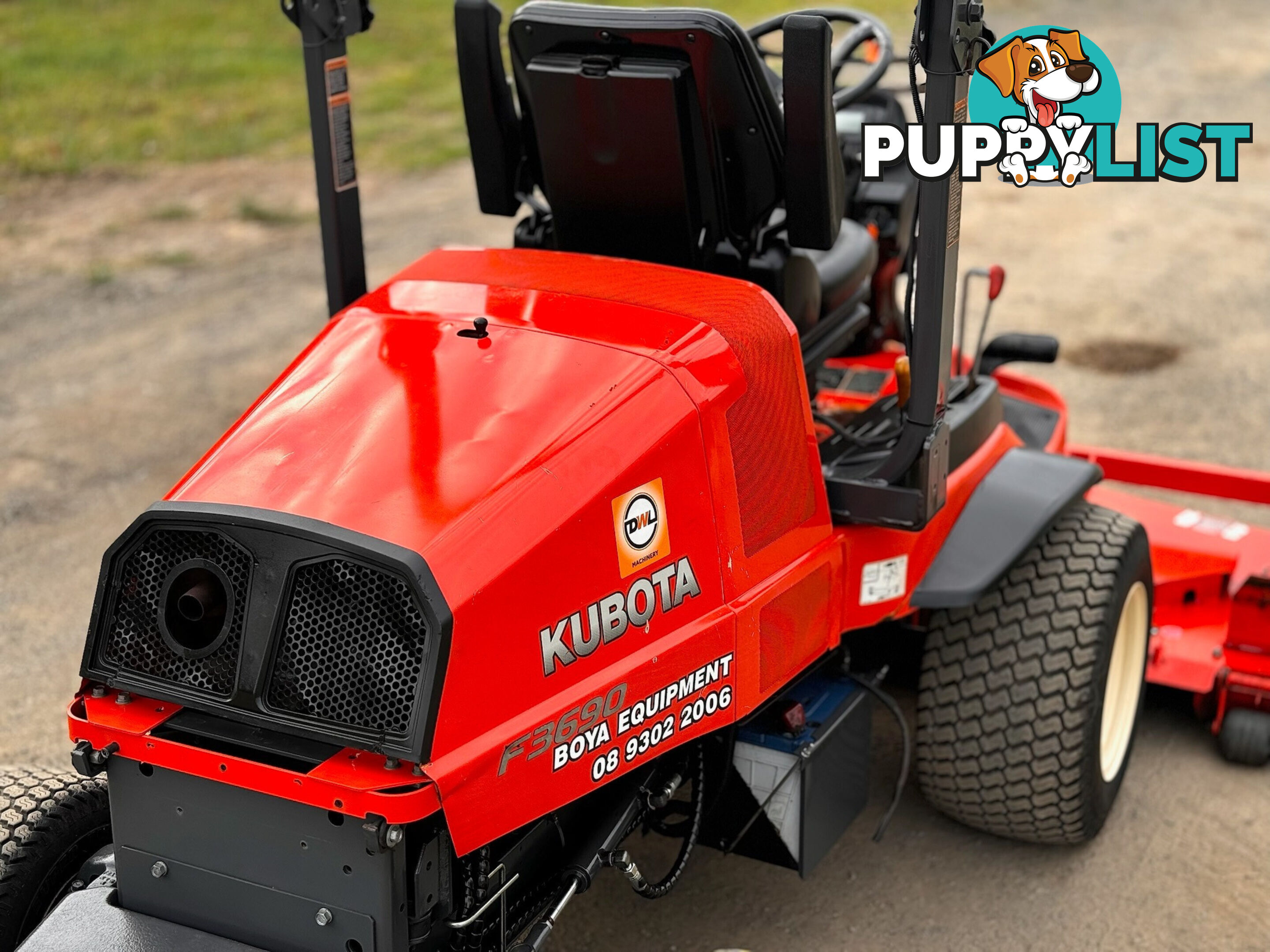 Kubota F3690 Front Deck Lawn Equipment