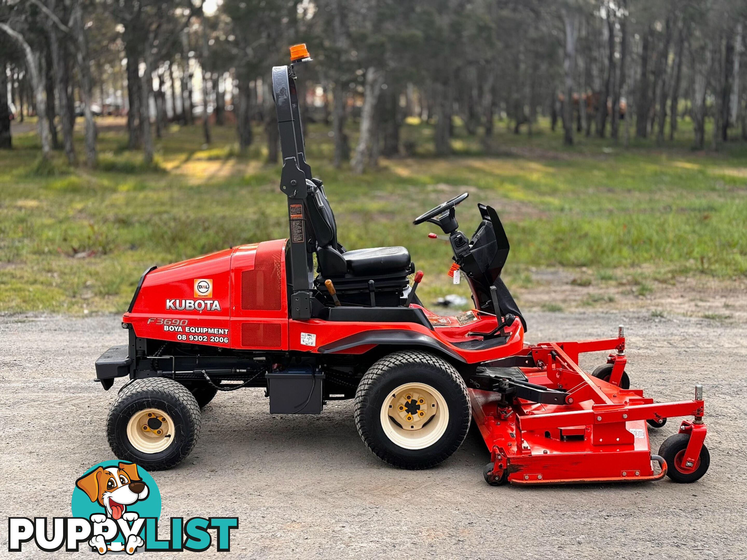 Kubota F3690 Front Deck Lawn Equipment