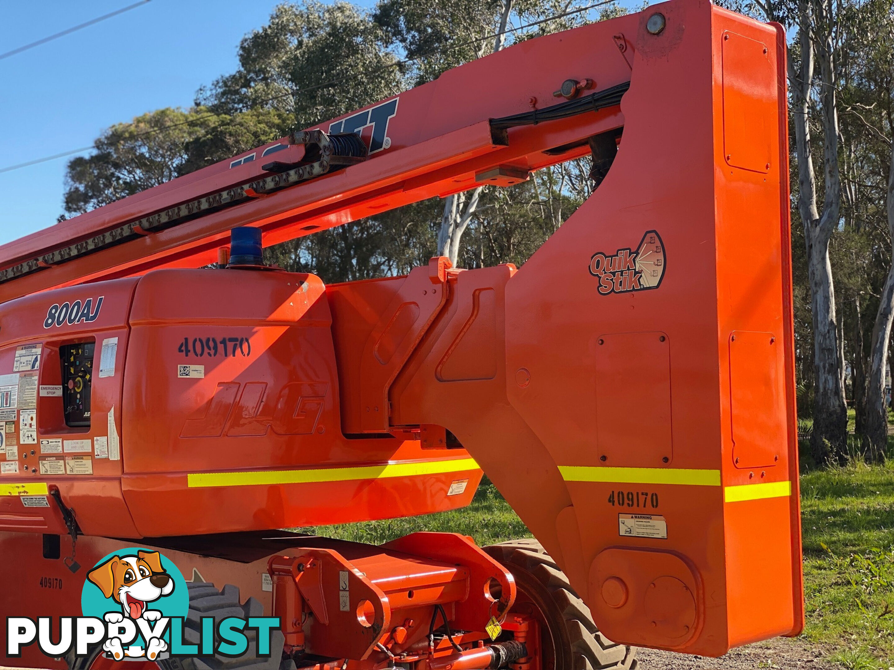 JLG 800AJ Boom Lift Access &amp; Height Safety