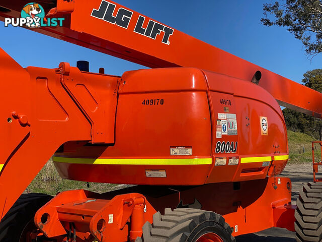 JLG 800AJ Boom Lift Access &amp; Height Safety