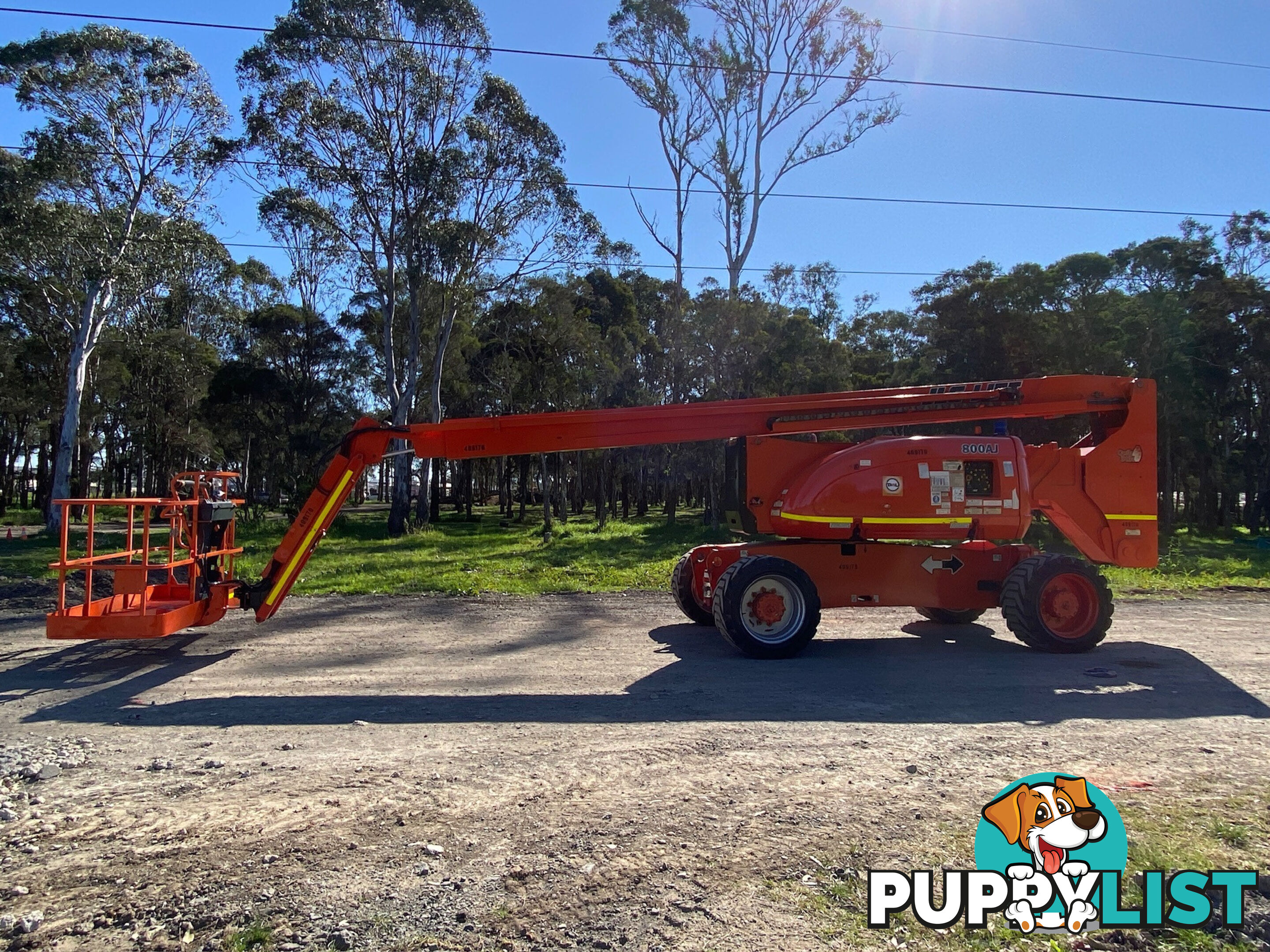 JLG 800AJ Boom Lift Access &amp; Height Safety