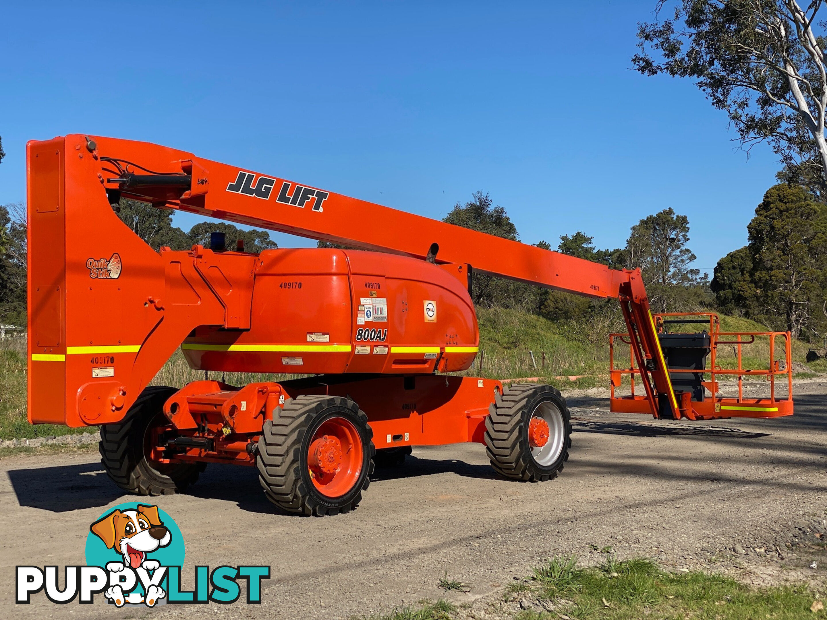 JLG 800AJ Boom Lift Access &amp; Height Safety