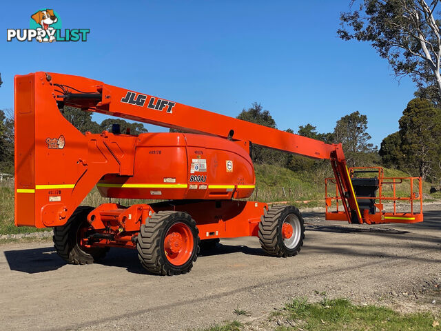 JLG 800AJ Boom Lift Access &amp; Height Safety