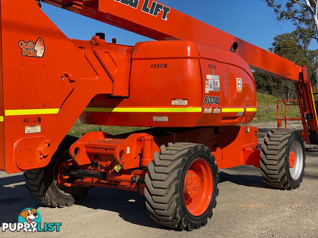 JLG 800AJ Boom Lift Access &amp; Height Safety