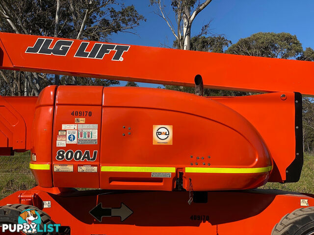 JLG 800AJ Boom Lift Access &amp; Height Safety