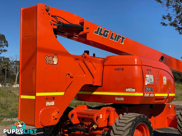 JLG 800AJ Boom Lift Access &amp; Height Safety