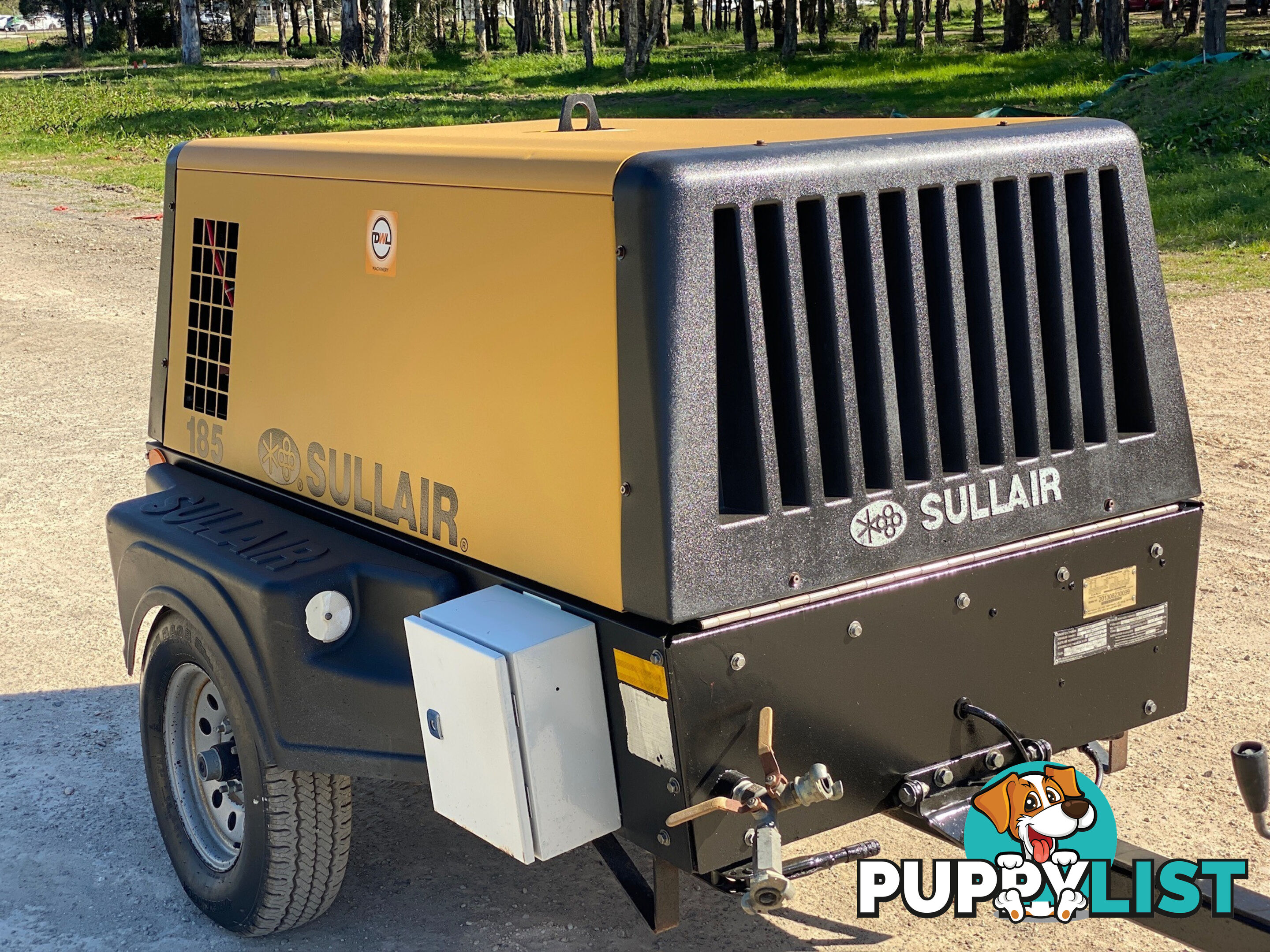 Sullair 185DPQ Diesel Compressor