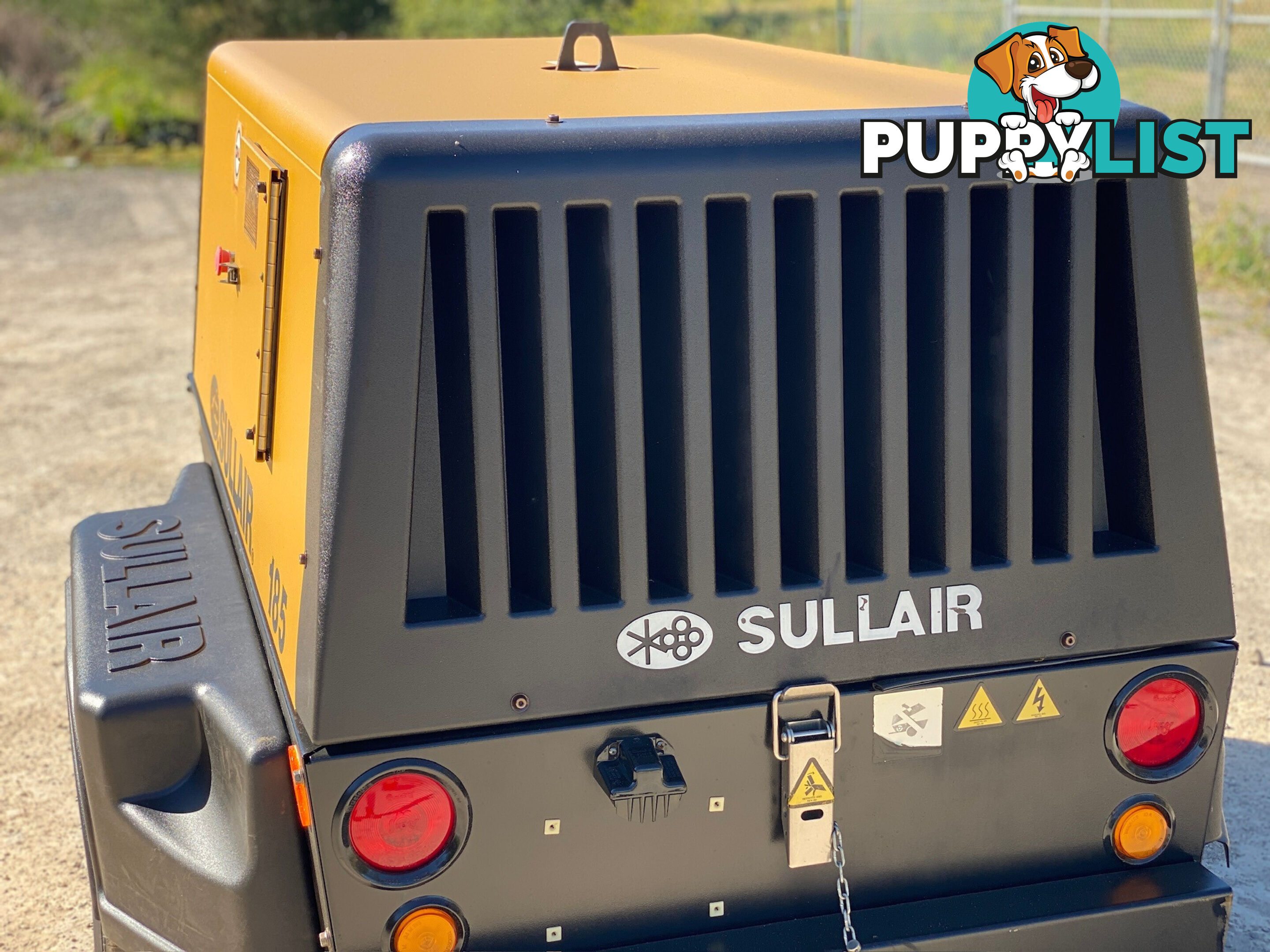 Sullair 185DPQ Diesel Compressor