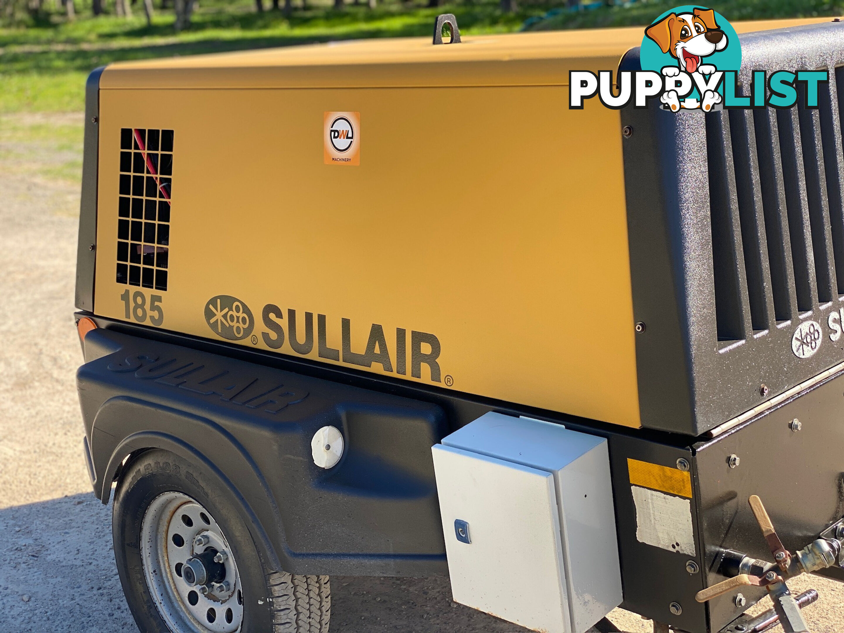 Sullair 185DPQ Diesel Compressor