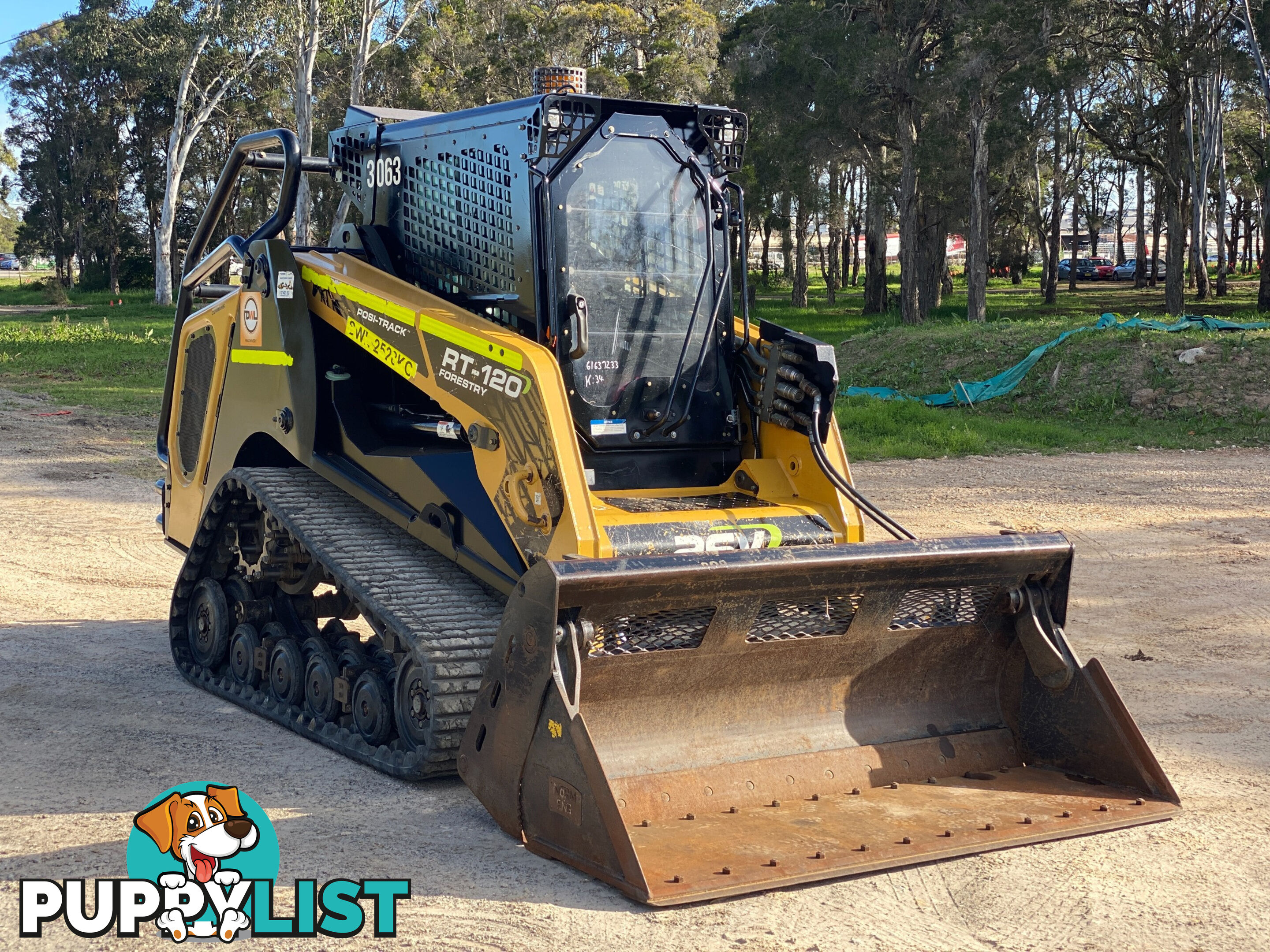 ASV  RT120 Skid Steer Loader