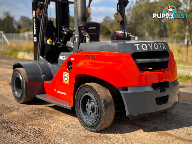 Toyota 8FD60N All/Rough Terrain Forklift