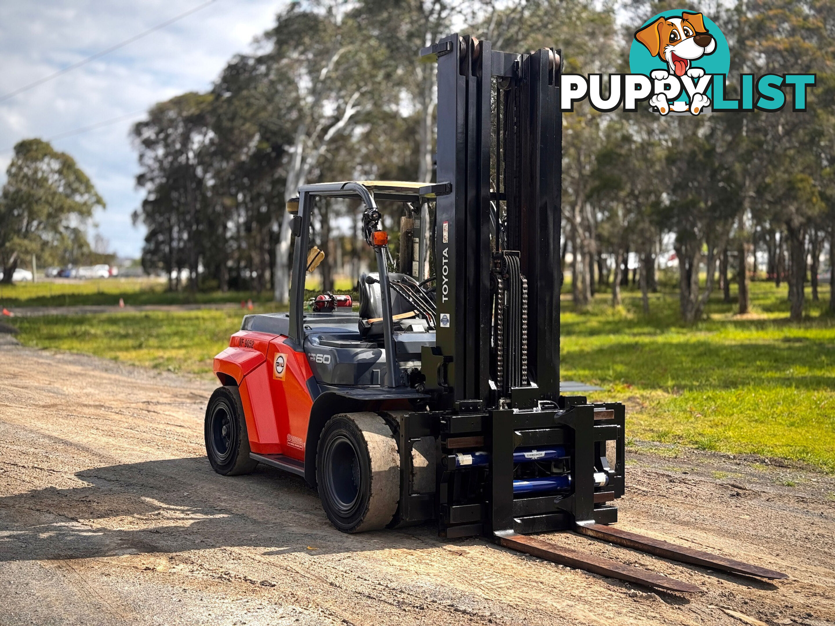 Toyota 8FD60N All/Rough Terrain Forklift