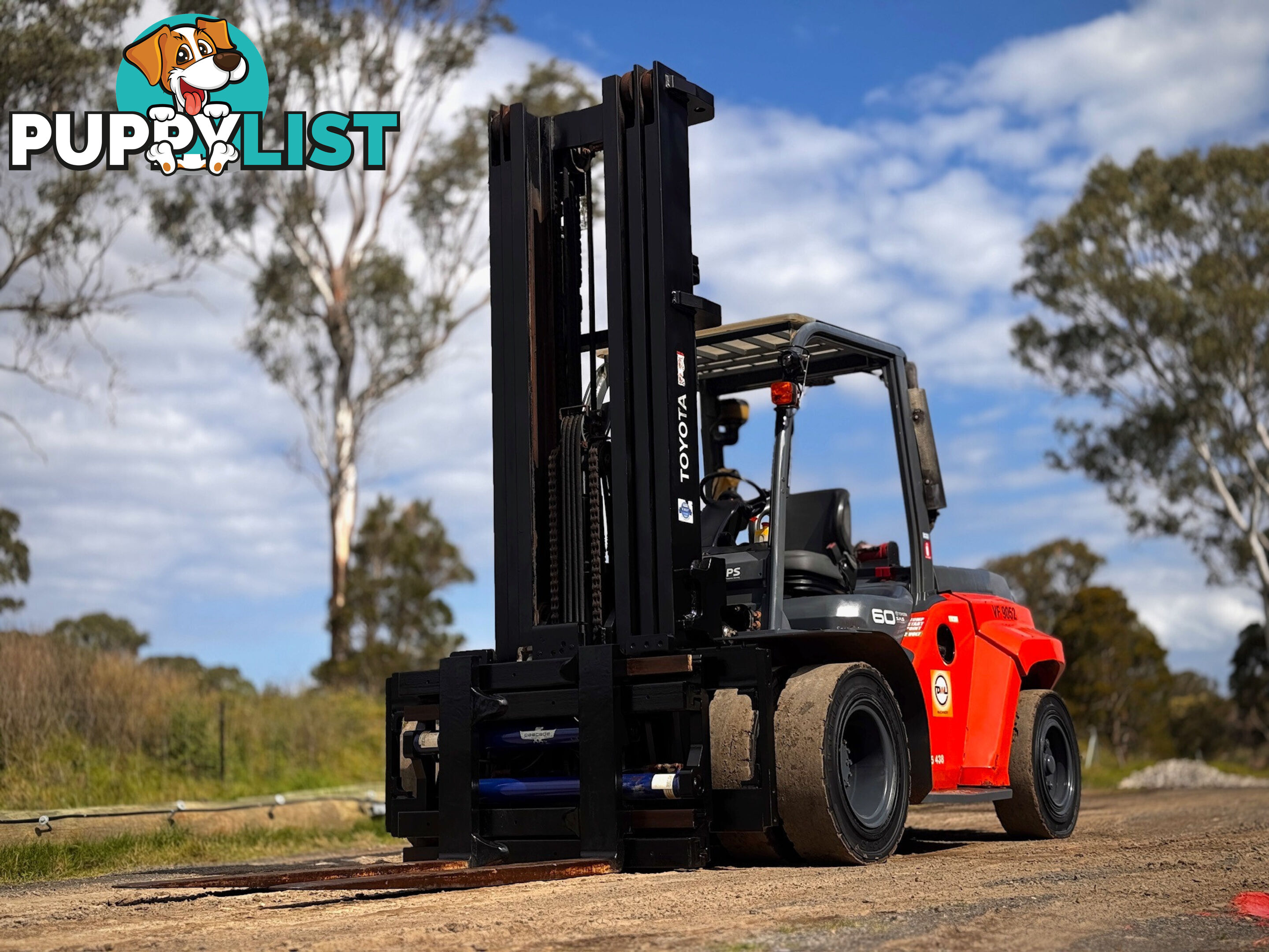 Toyota 8FD60N All/Rough Terrain Forklift