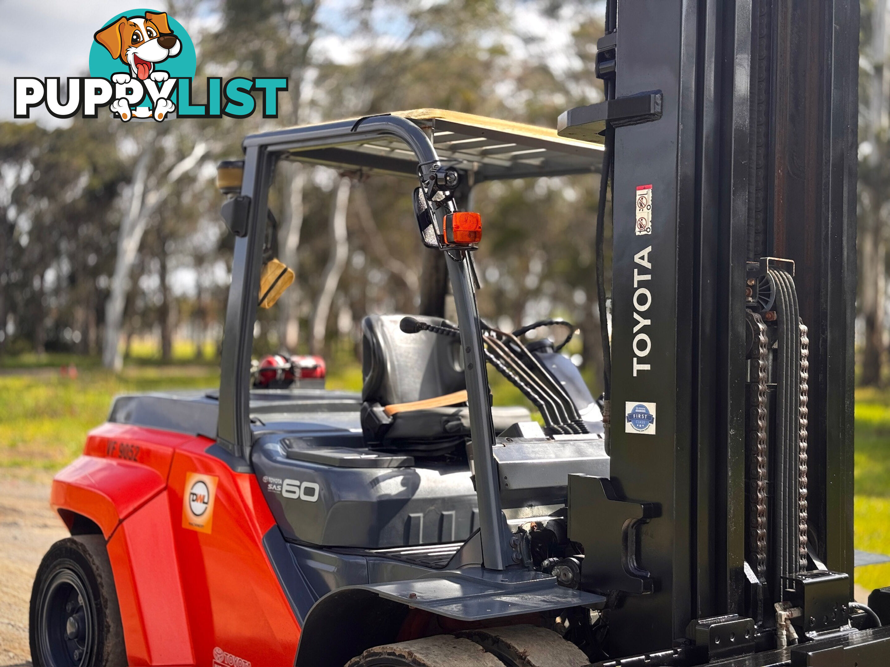 Toyota 8FD60N All/Rough Terrain Forklift