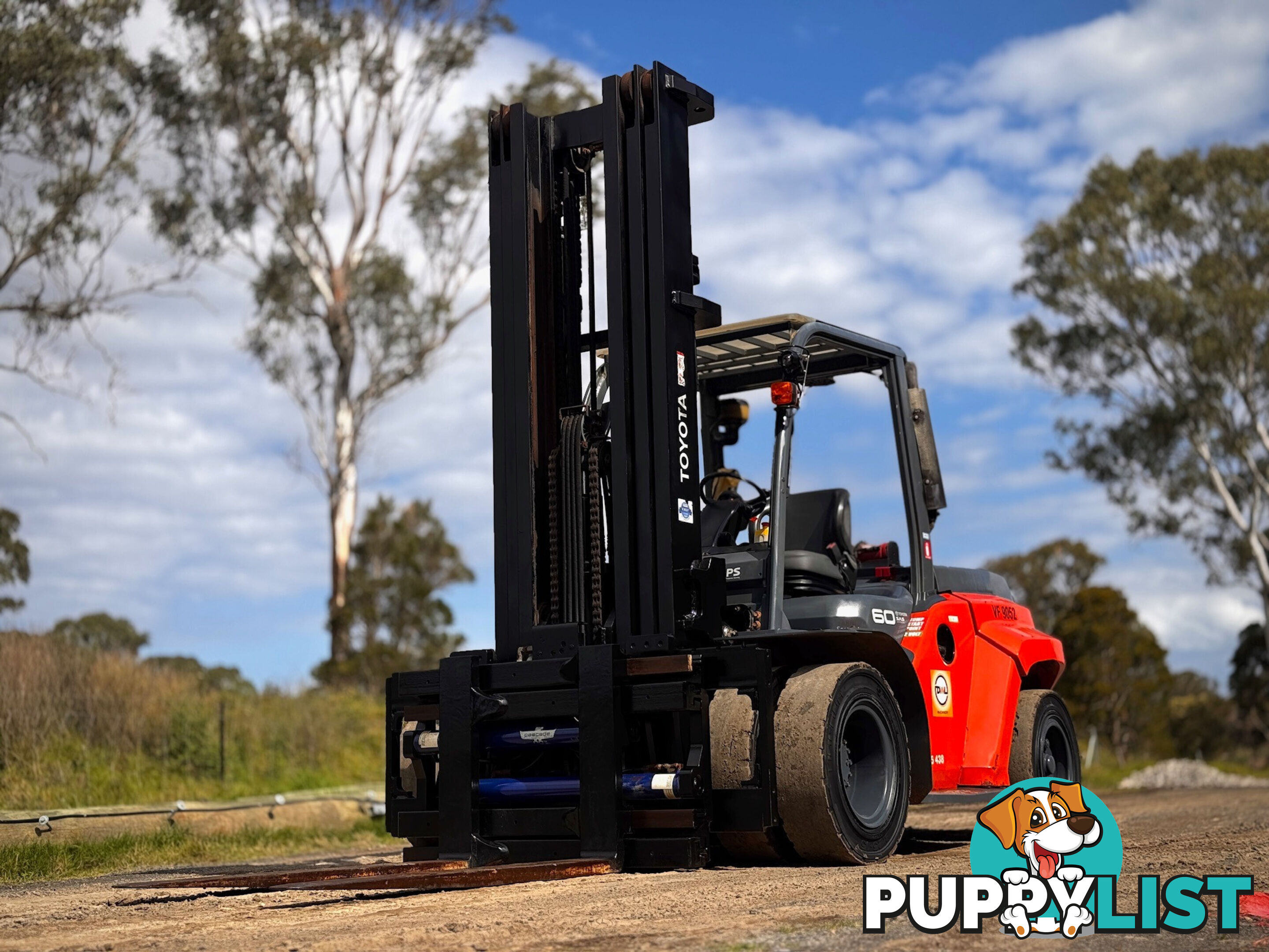 Toyota 8FD60N All/Rough Terrain Forklift