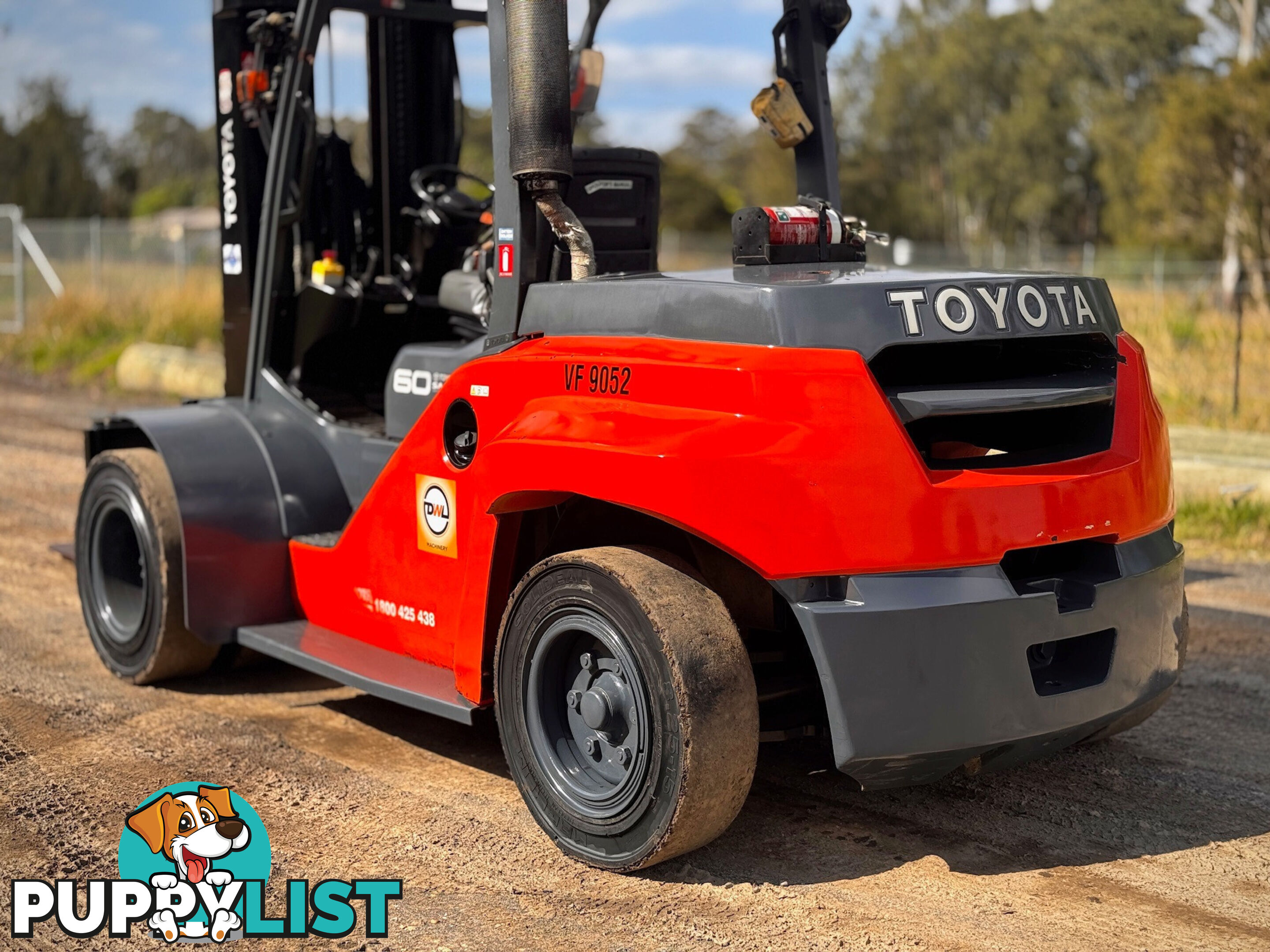 Toyota 8FD60N All/Rough Terrain Forklift