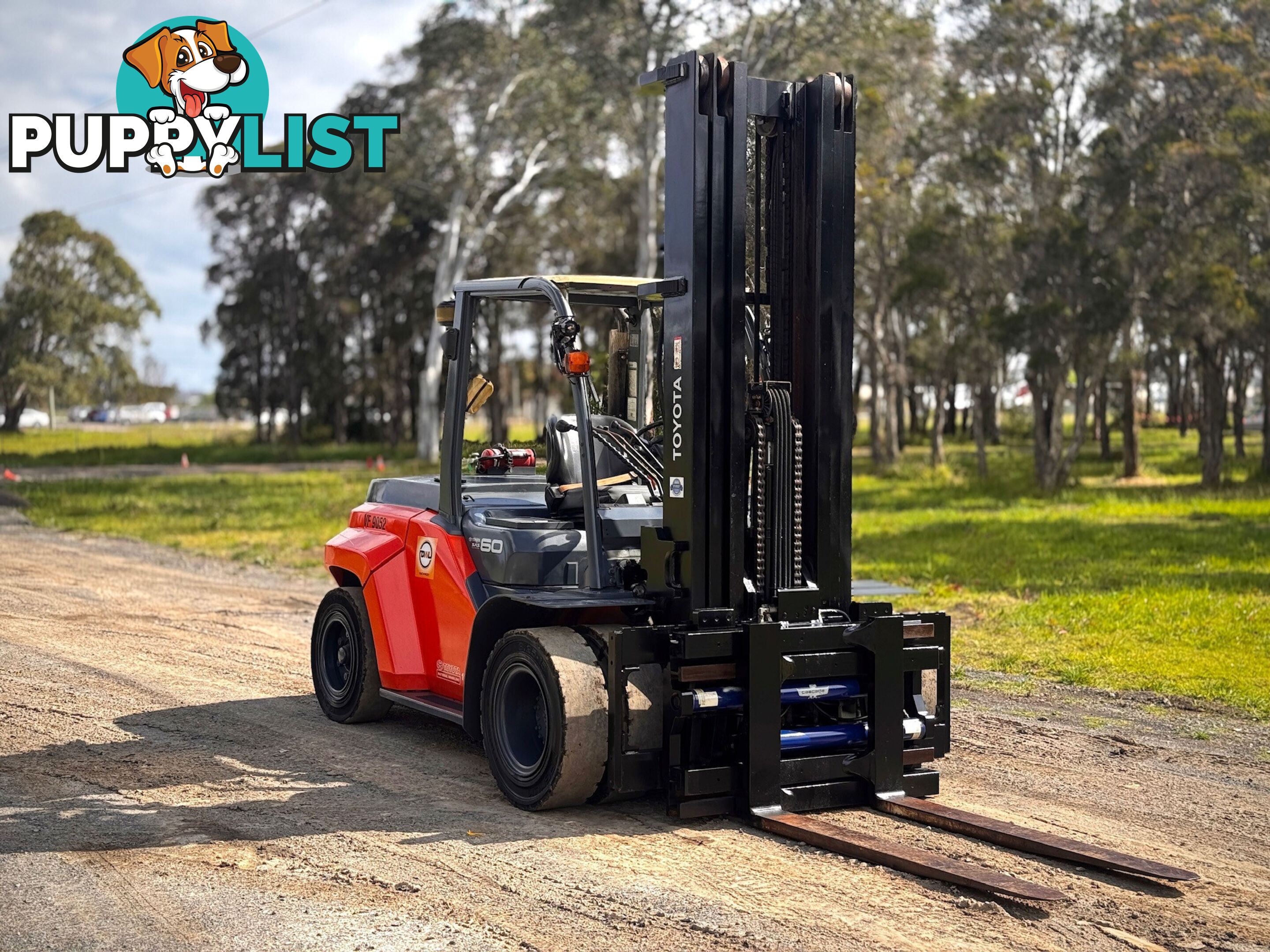 Toyota 8FD60N All/Rough Terrain Forklift