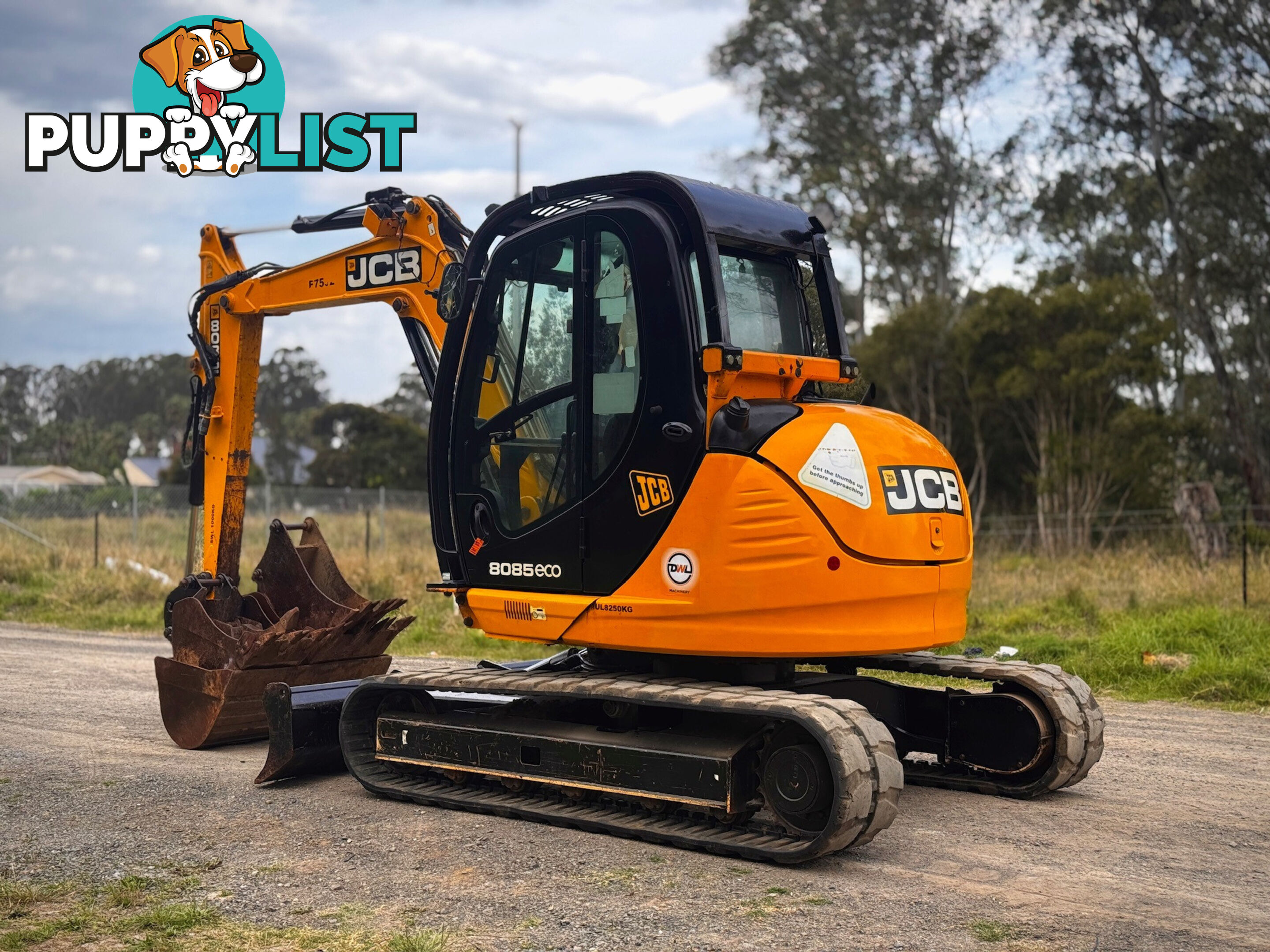 JCB 8085 Tracked-Excav Excavator