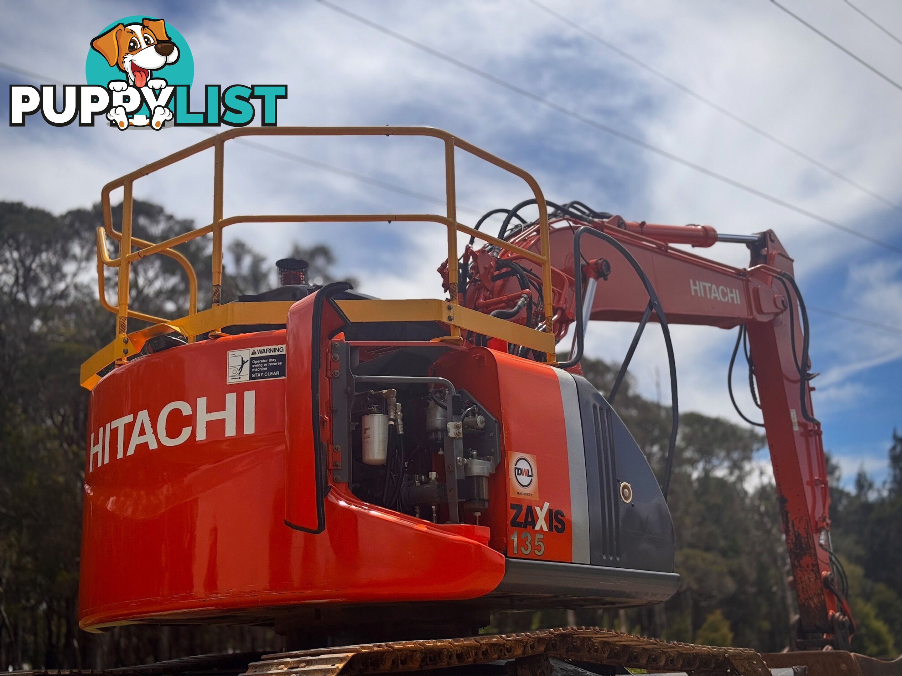 Hitachi Zaxis 135US Tracked-Excav Excavator