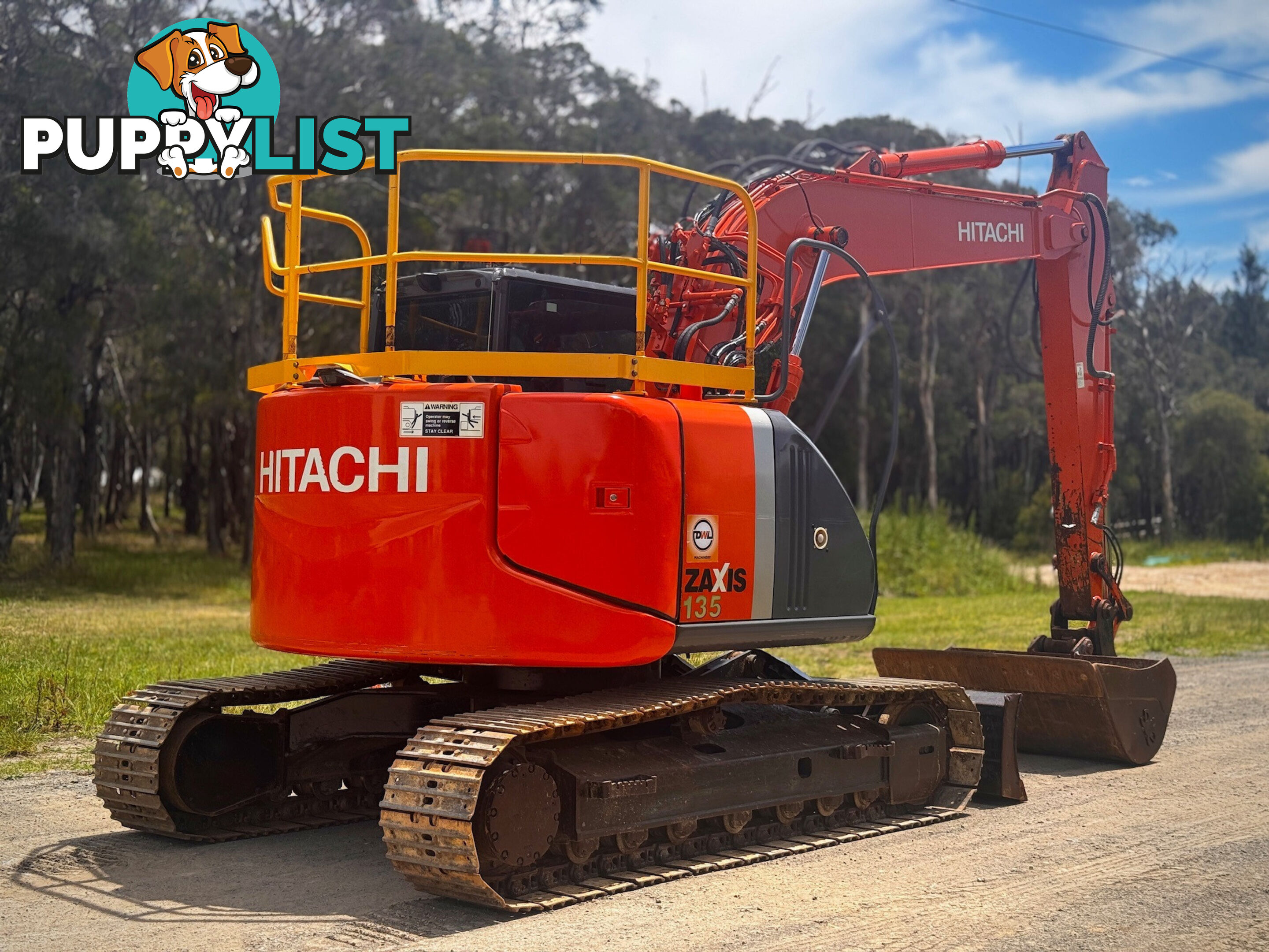 Hitachi Zaxis 135US Tracked-Excav Excavator