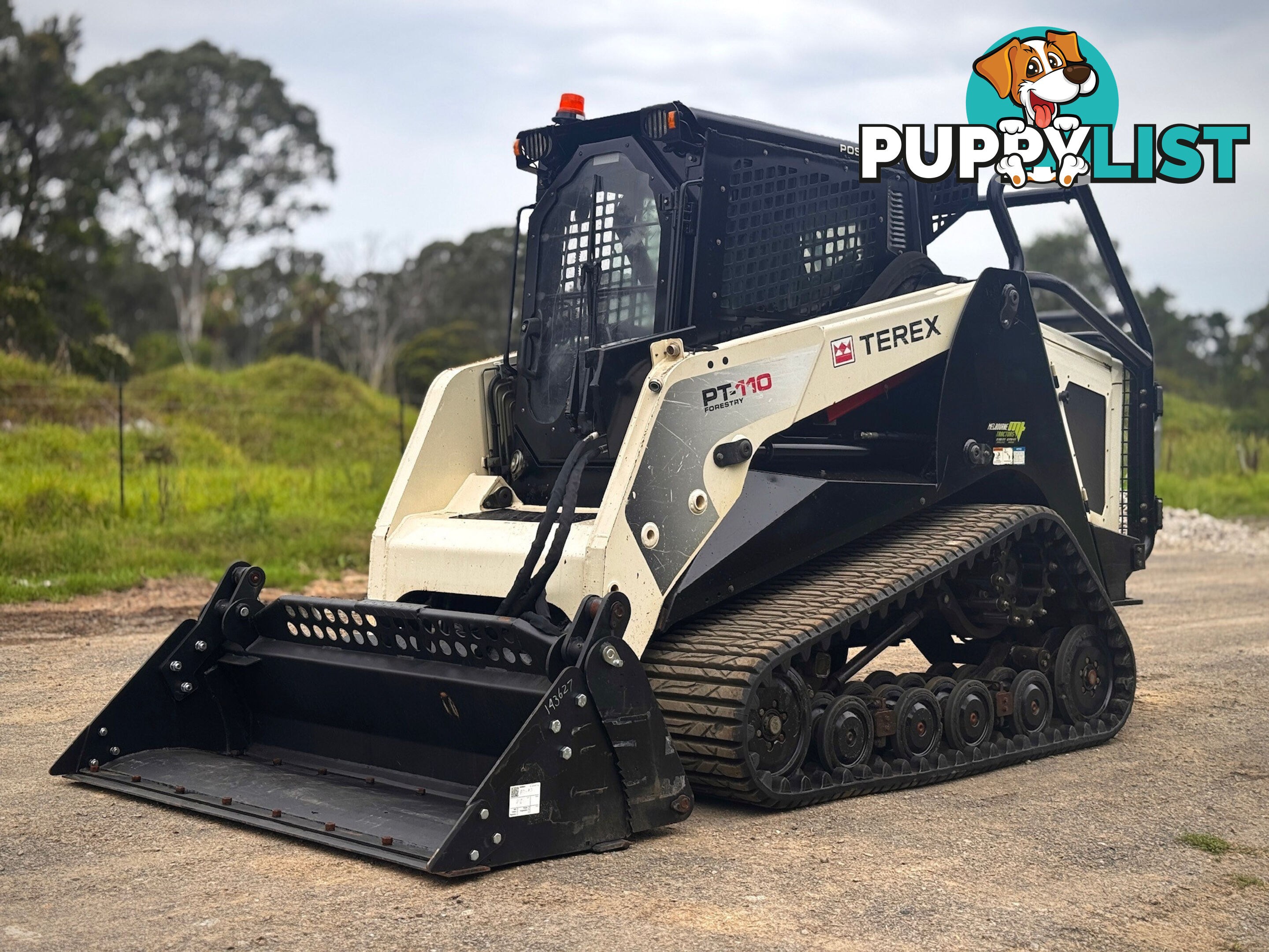 Terex PT110 Skid Steer Loader