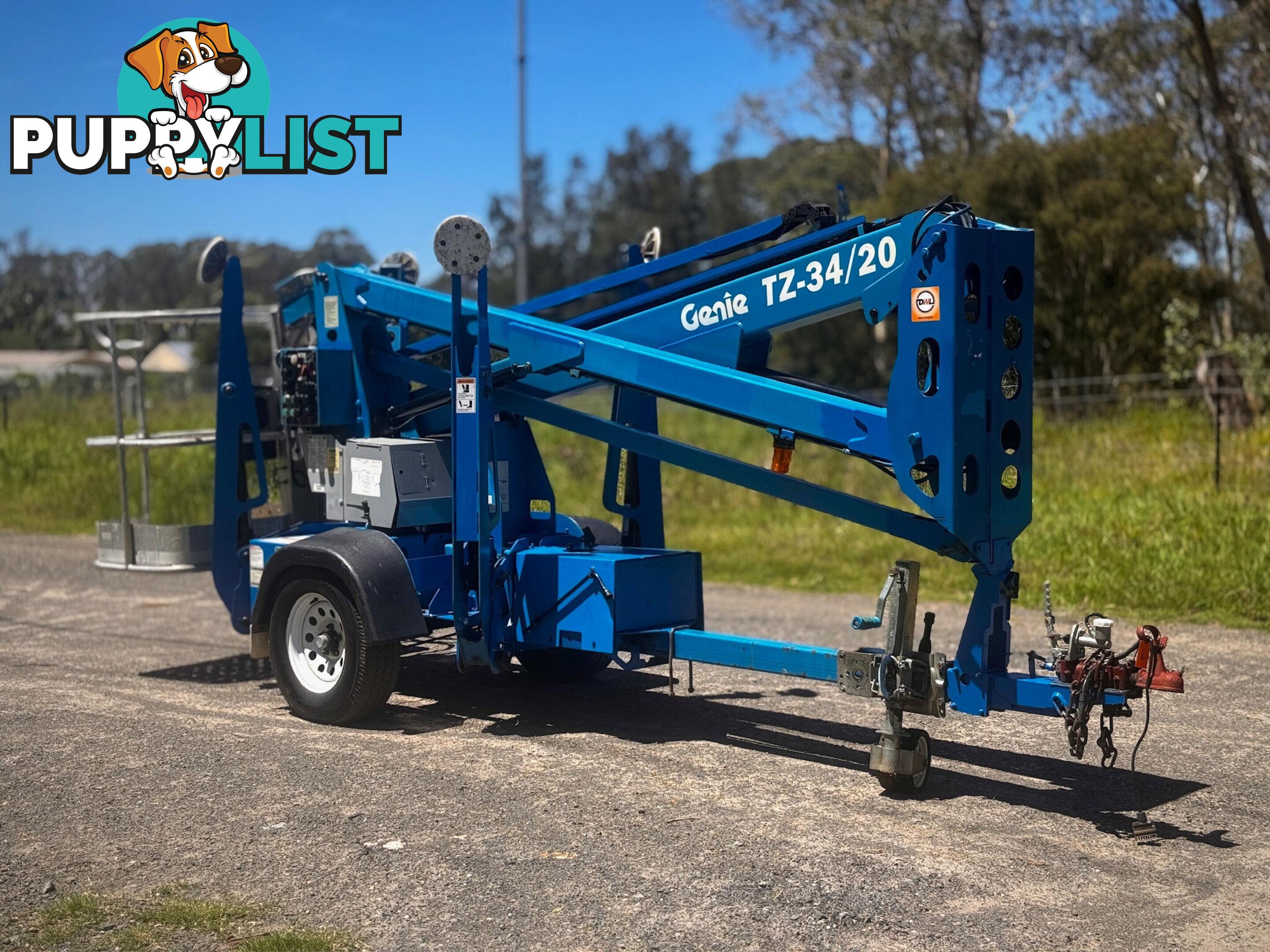 Genie TZ-34/20 Boom Lift Access &amp; Height Safety