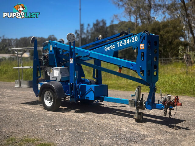 Genie TZ-34/20 Boom Lift Access &amp; Height Safety