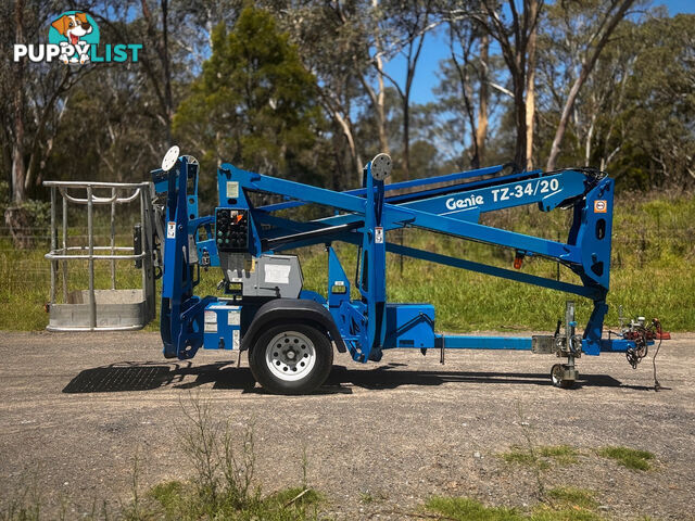 Genie TZ-34/20 Boom Lift Access &amp; Height Safety