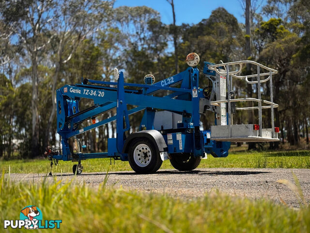 Genie TZ-34/20 Boom Lift Access &amp; Height Safety