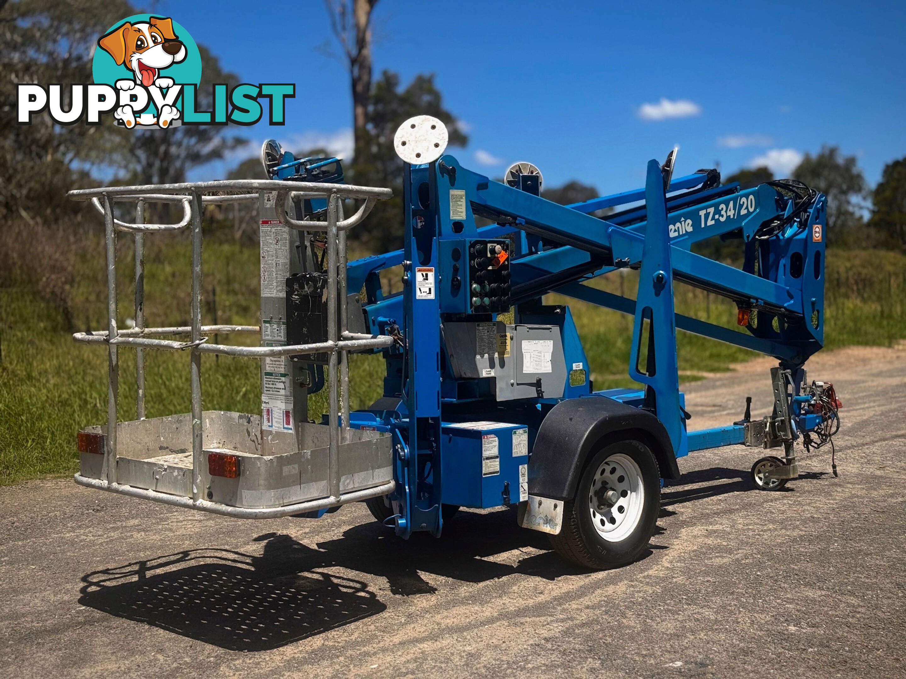 Genie TZ-34/20 Boom Lift Access &amp; Height Safety