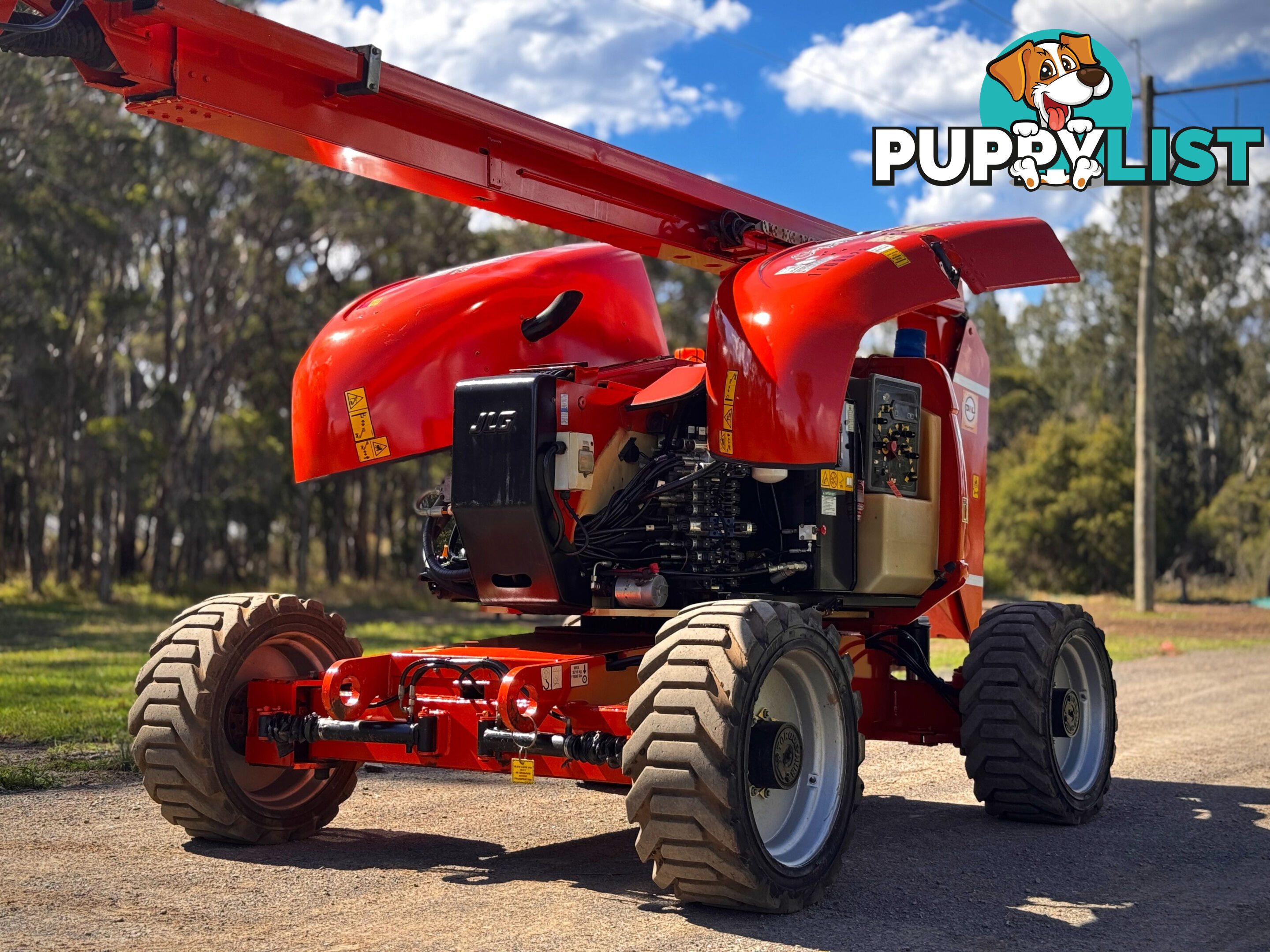 JLG 600AJ Boom Lift Access &amp; Height Safety