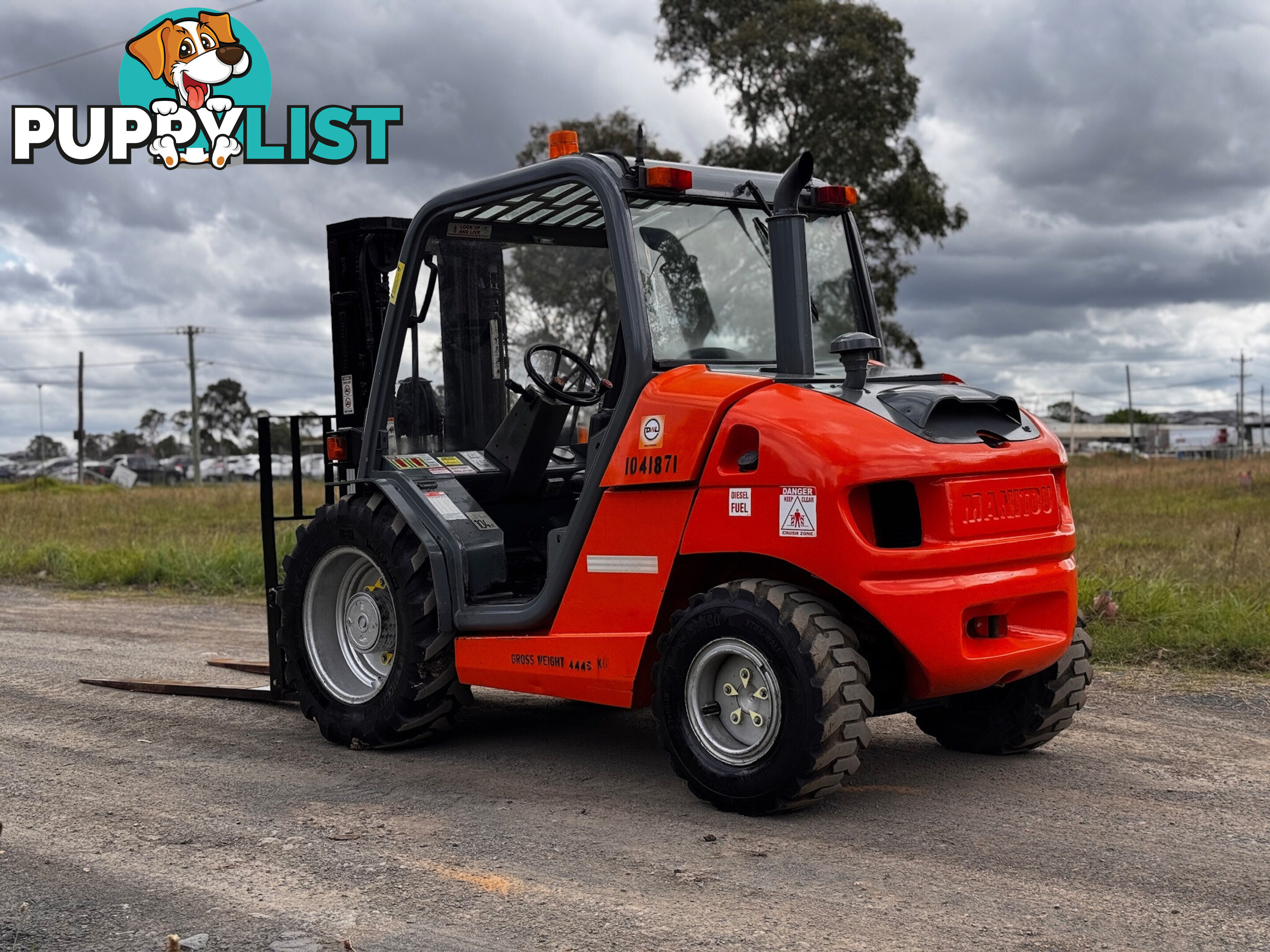 Manitou MH25-4T All/Rough Terrain Forklift