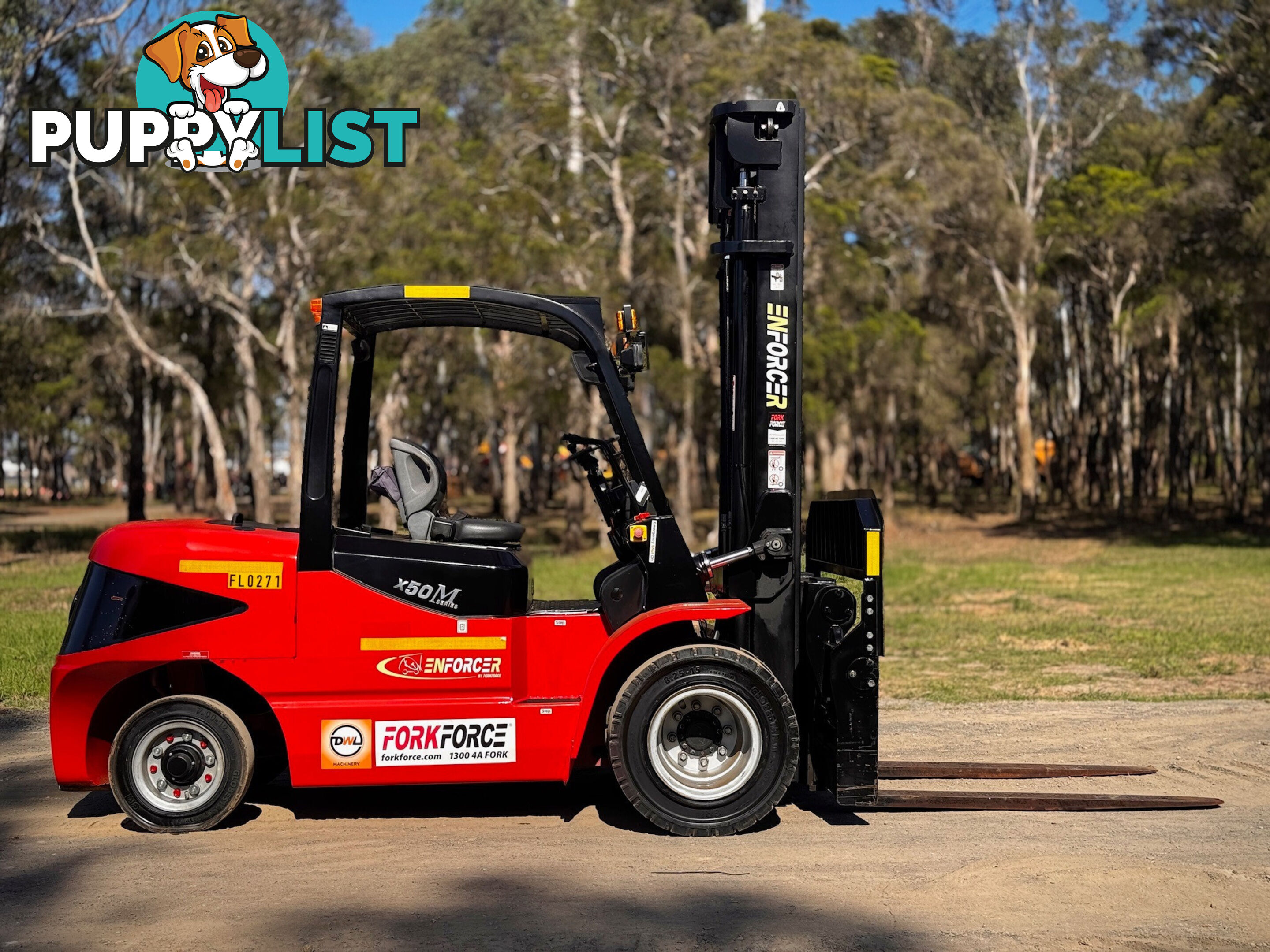 Forkforce FD50 All/Rough Terrain Forklift