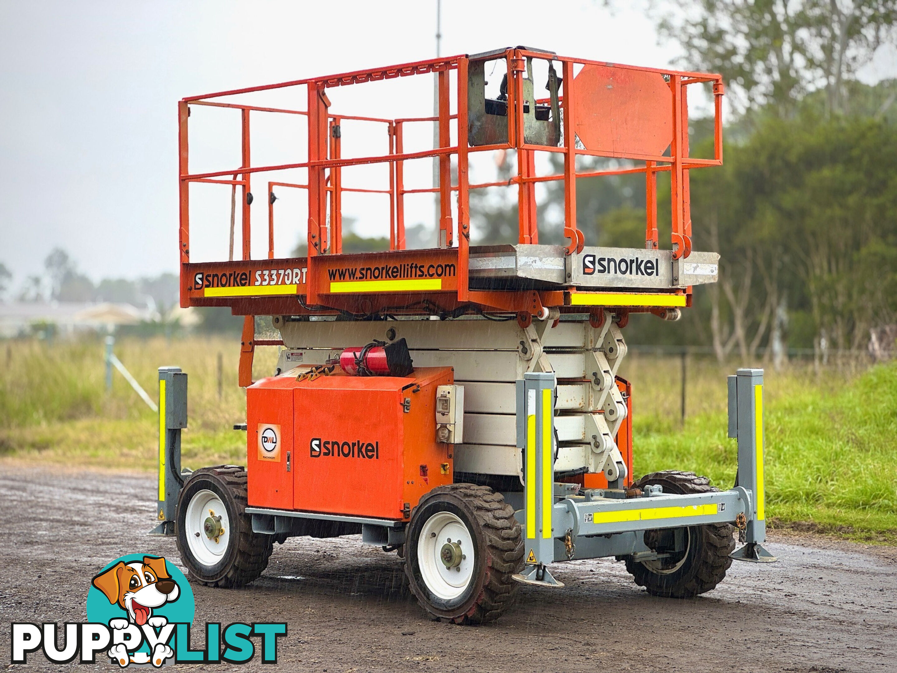 Snorkel S3370RT Scissor Lift Access &amp; Height Safety
