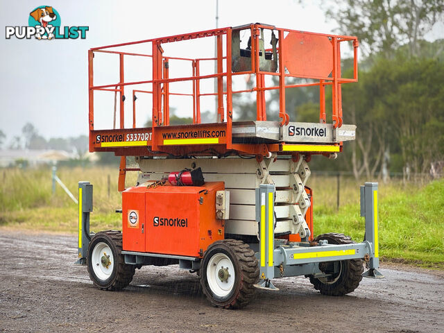 Snorkel S3370RT Scissor Lift Access &amp; Height Safety