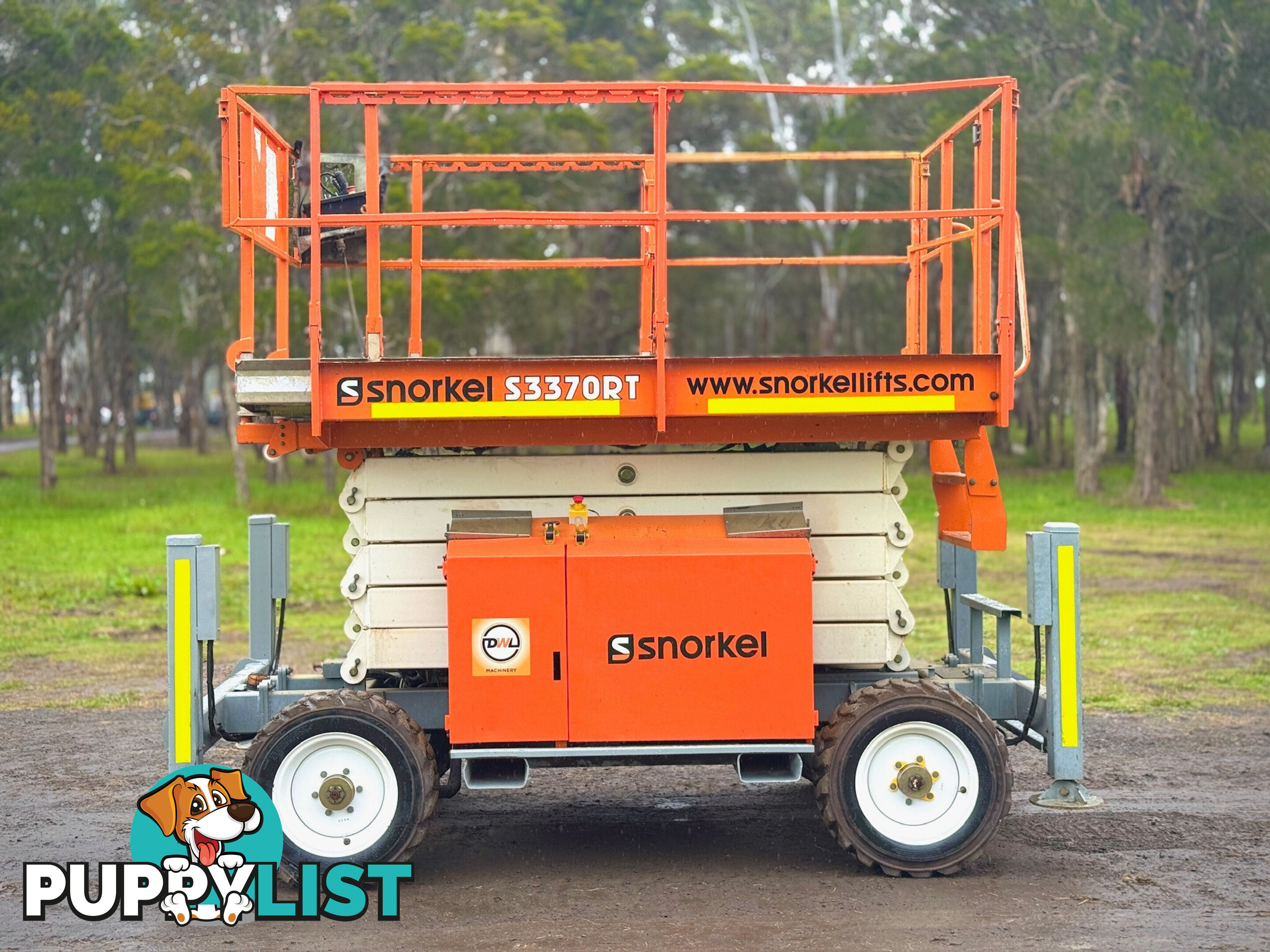 Snorkel S3370RT Scissor Lift Access &amp; Height Safety