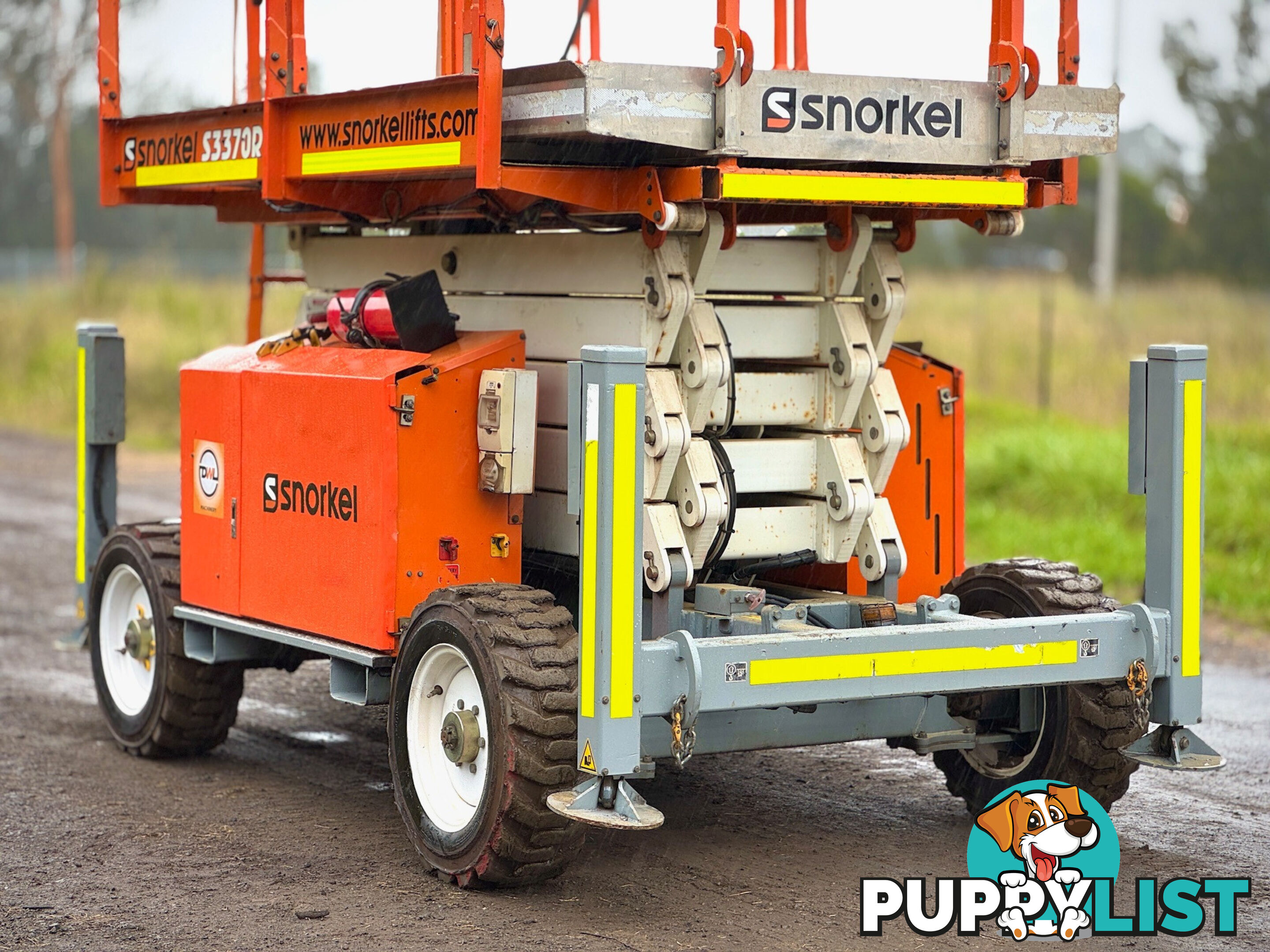 Snorkel S3370RT Scissor Lift Access &amp; Height Safety