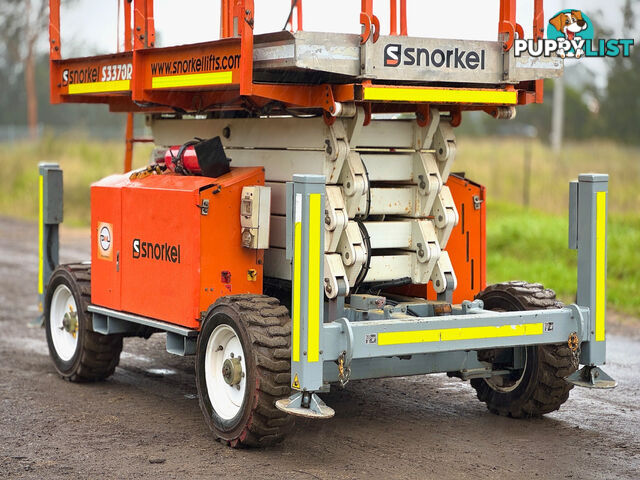 Snorkel S3370RT Scissor Lift Access &amp; Height Safety