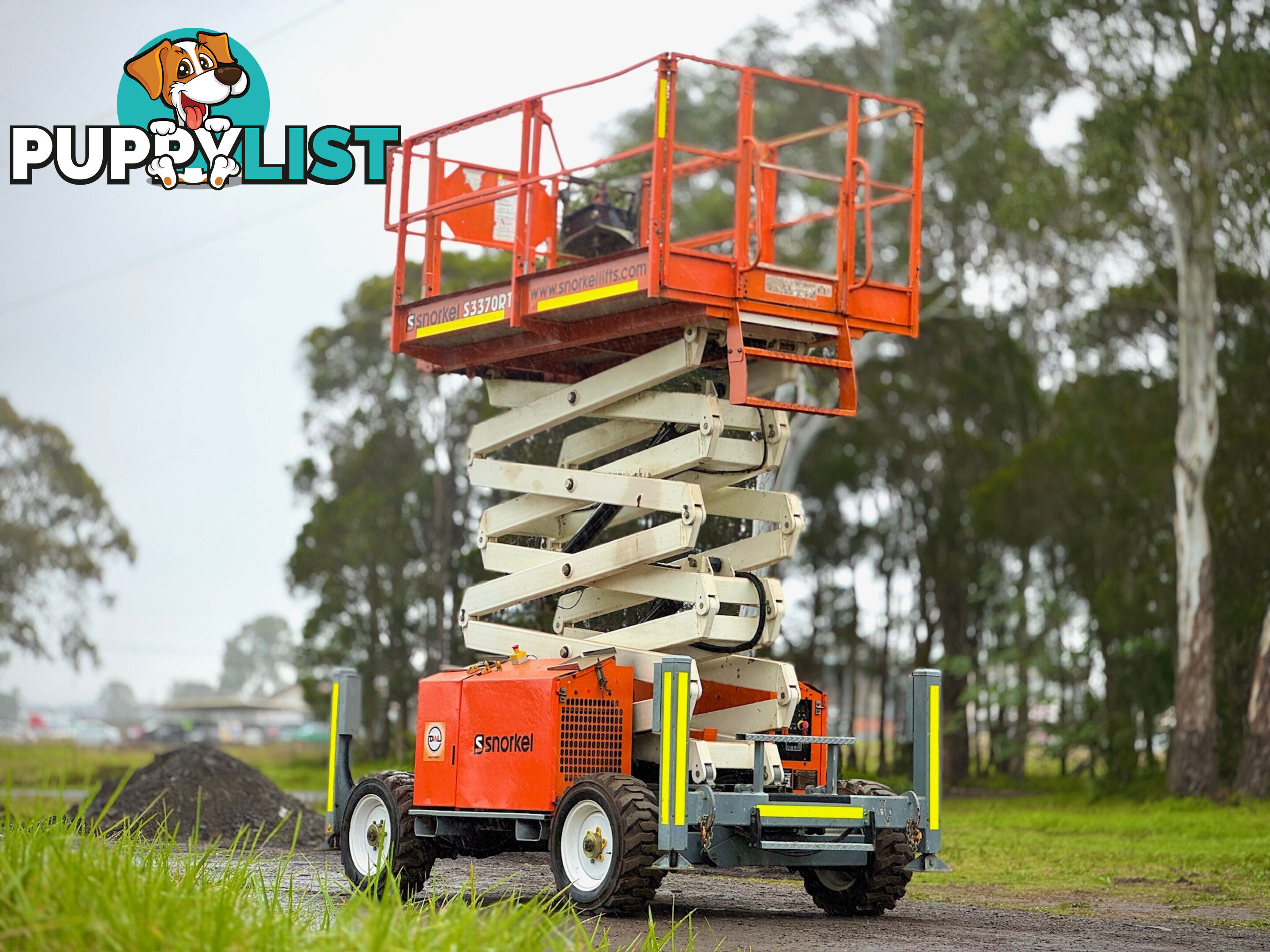 Snorkel S3370RT Scissor Lift Access &amp; Height Safety