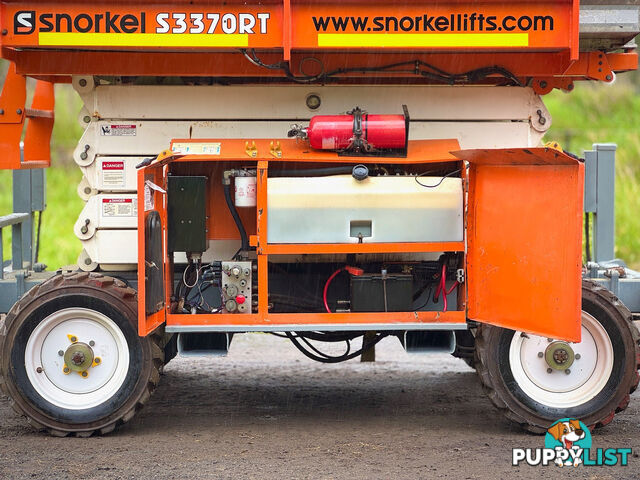 Snorkel S3370RT Scissor Lift Access &amp; Height Safety