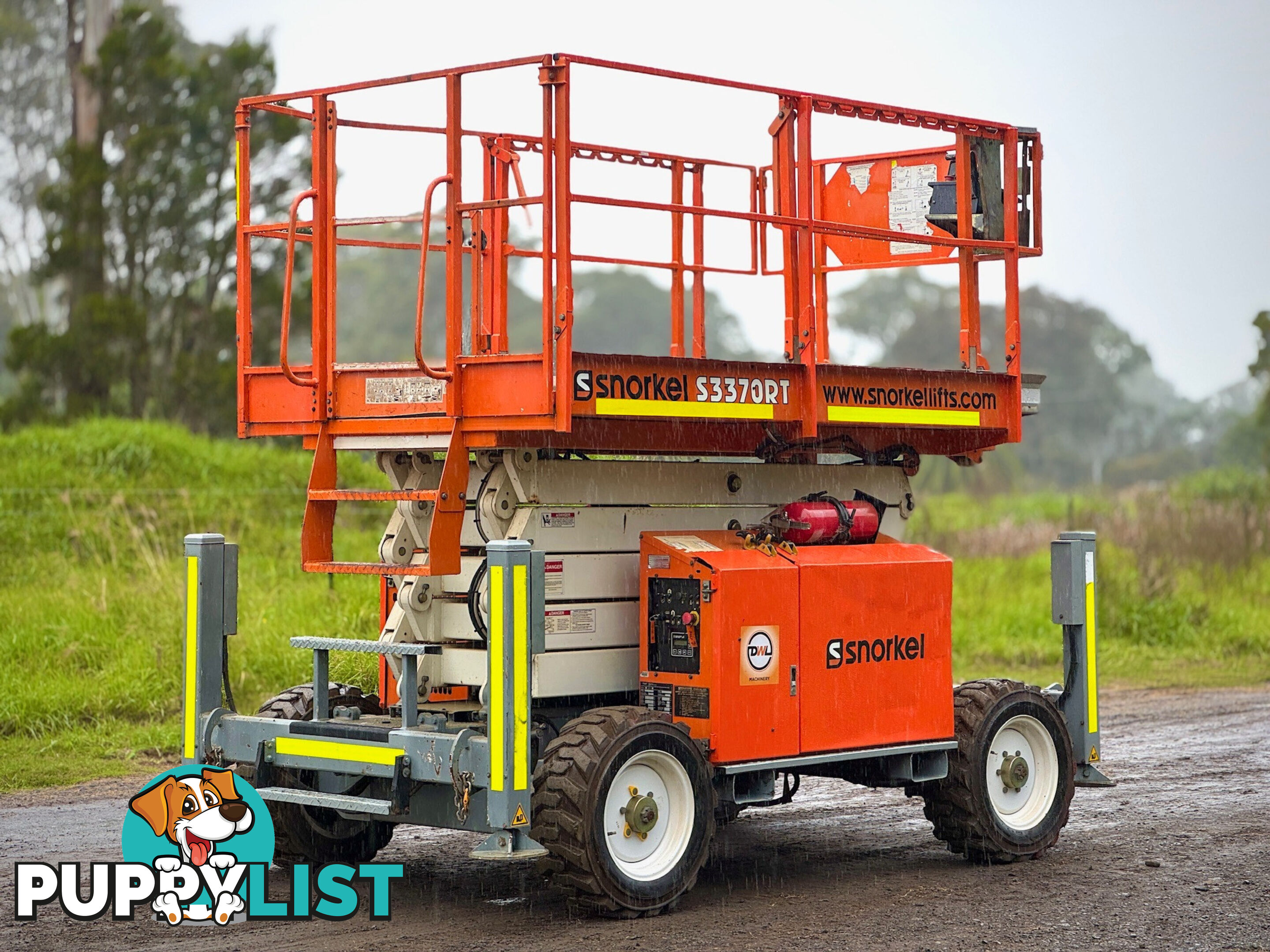Snorkel S3370RT Scissor Lift Access &amp; Height Safety