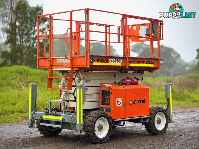 Snorkel S3370RT Scissor Lift Access &amp; Height Safety