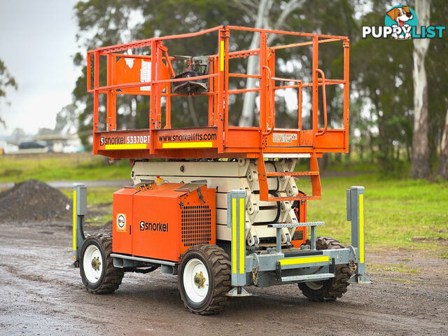 Snorkel S3370RT Scissor Lift Access &amp; Height Safety