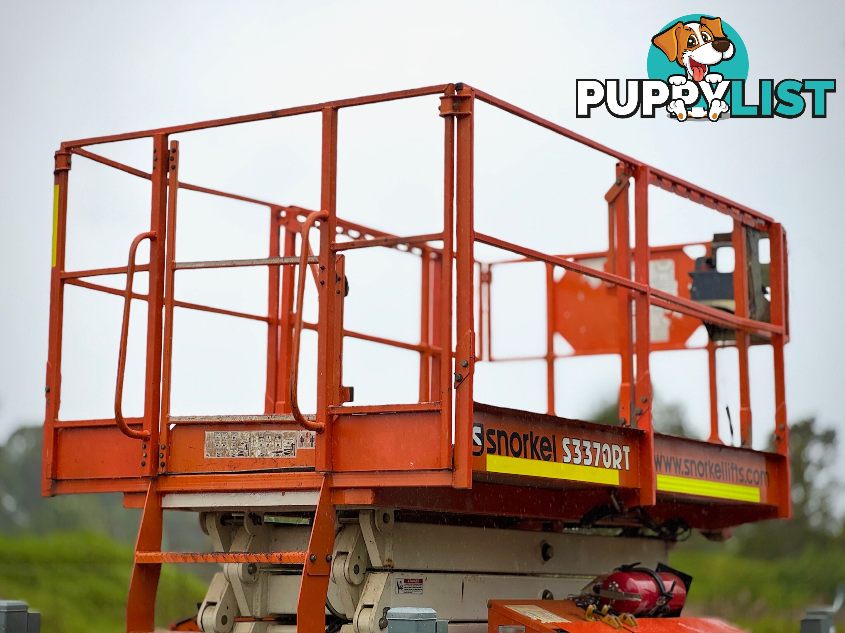 Snorkel S3370RT Scissor Lift Access &amp; Height Safety