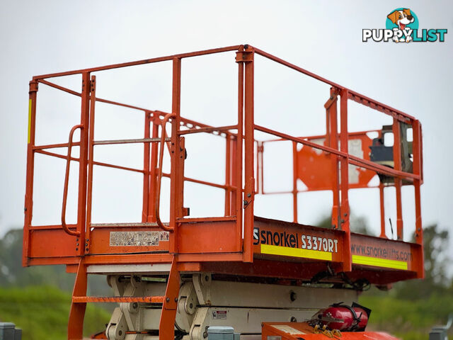 Snorkel S3370RT Scissor Lift Access &amp; Height Safety