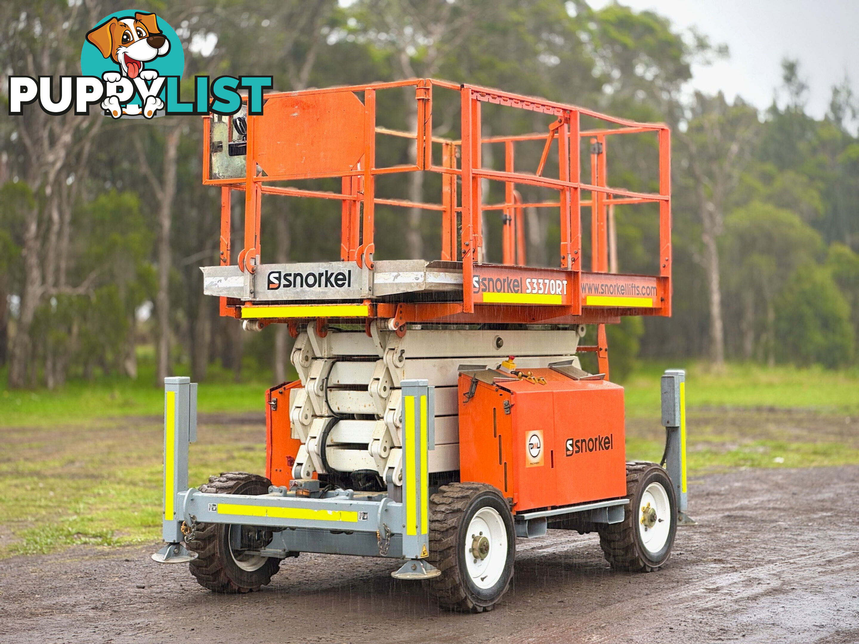 Snorkel S3370RT Scissor Lift Access &amp; Height Safety