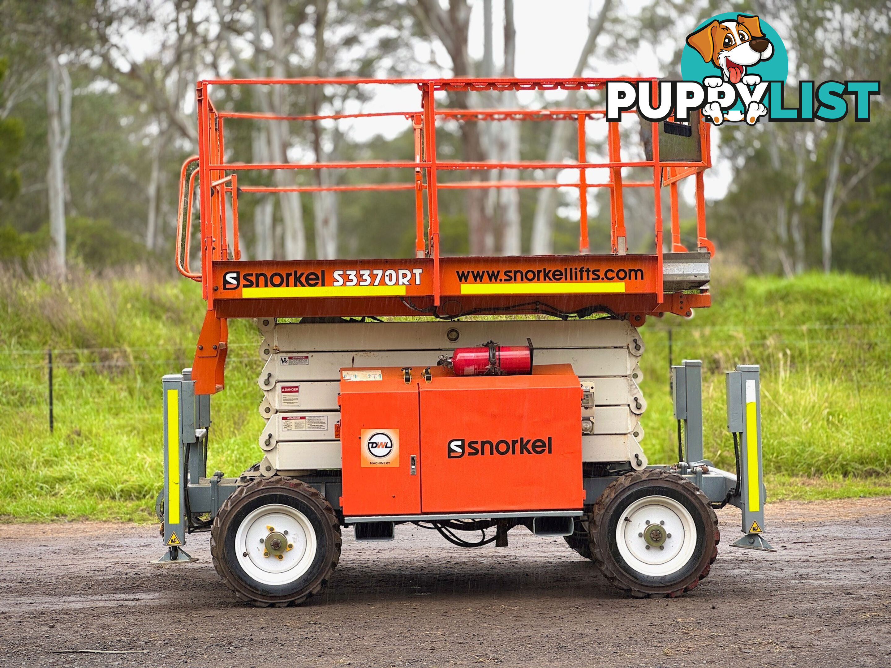 Snorkel S3370RT Scissor Lift Access &amp; Height Safety