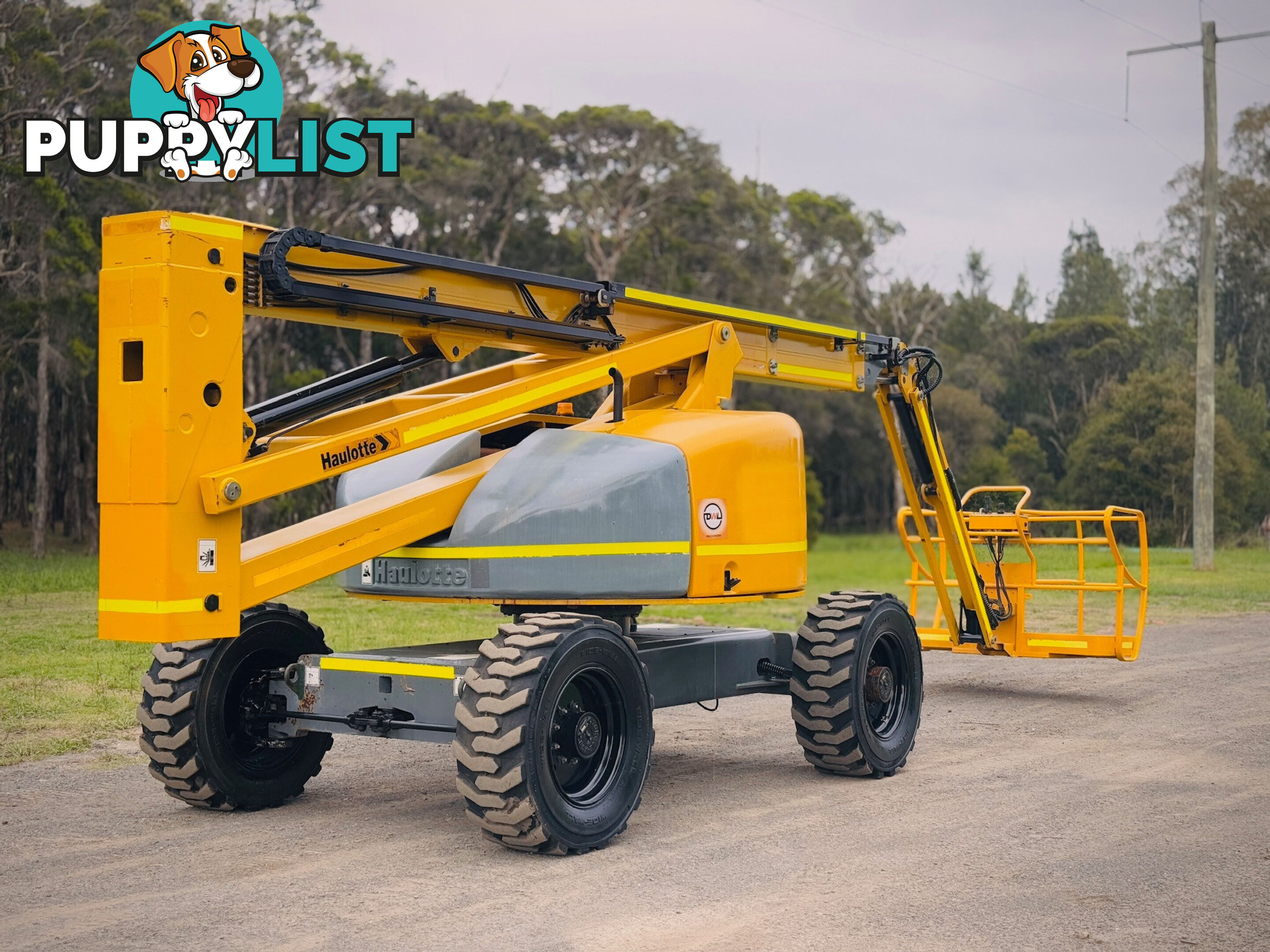 Haulotte HA20 PX Boom Lift Access &amp; Height Safety