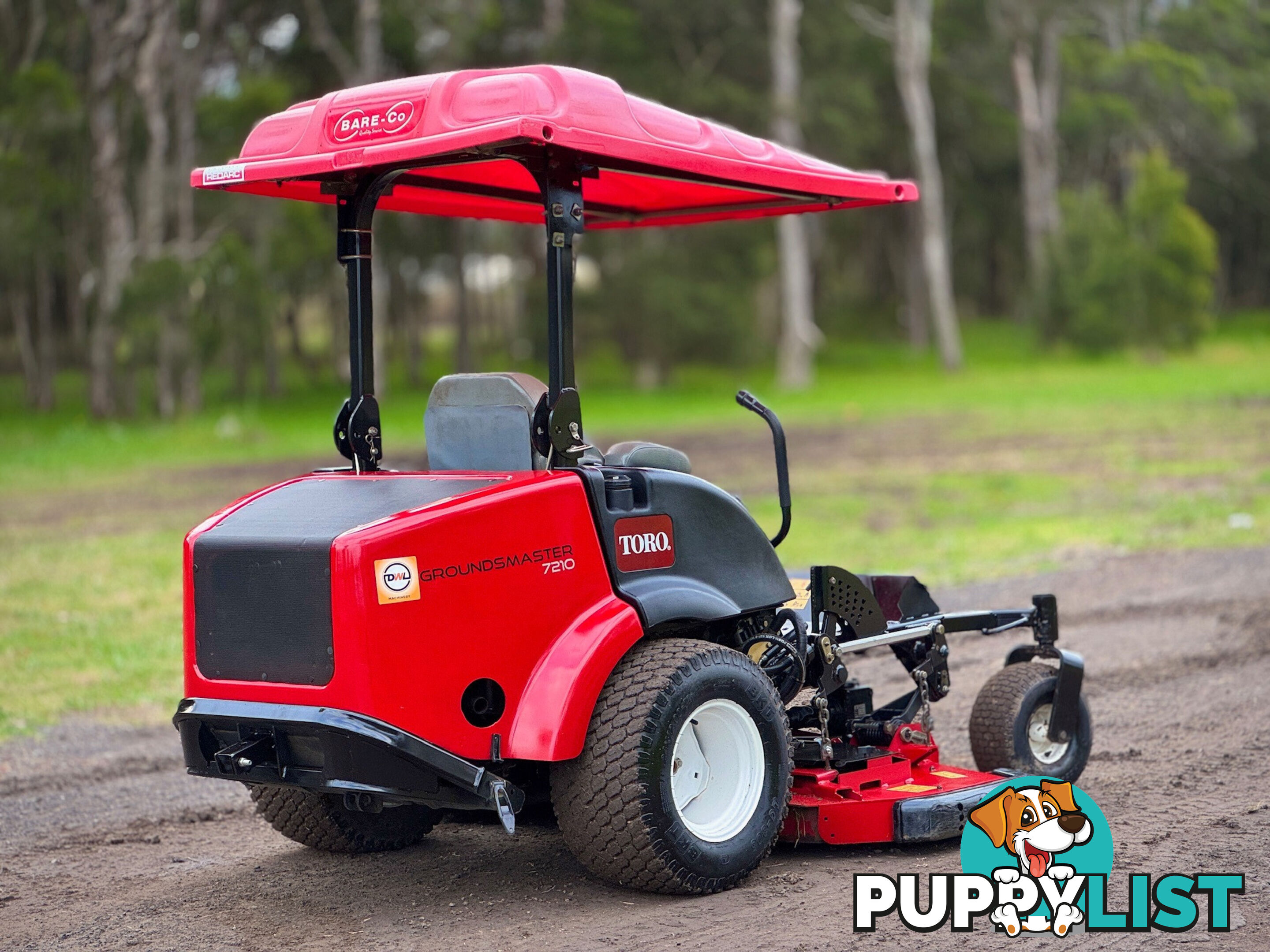 Toro Groundsmaster 7210 Zero Turn Lawn Equipment