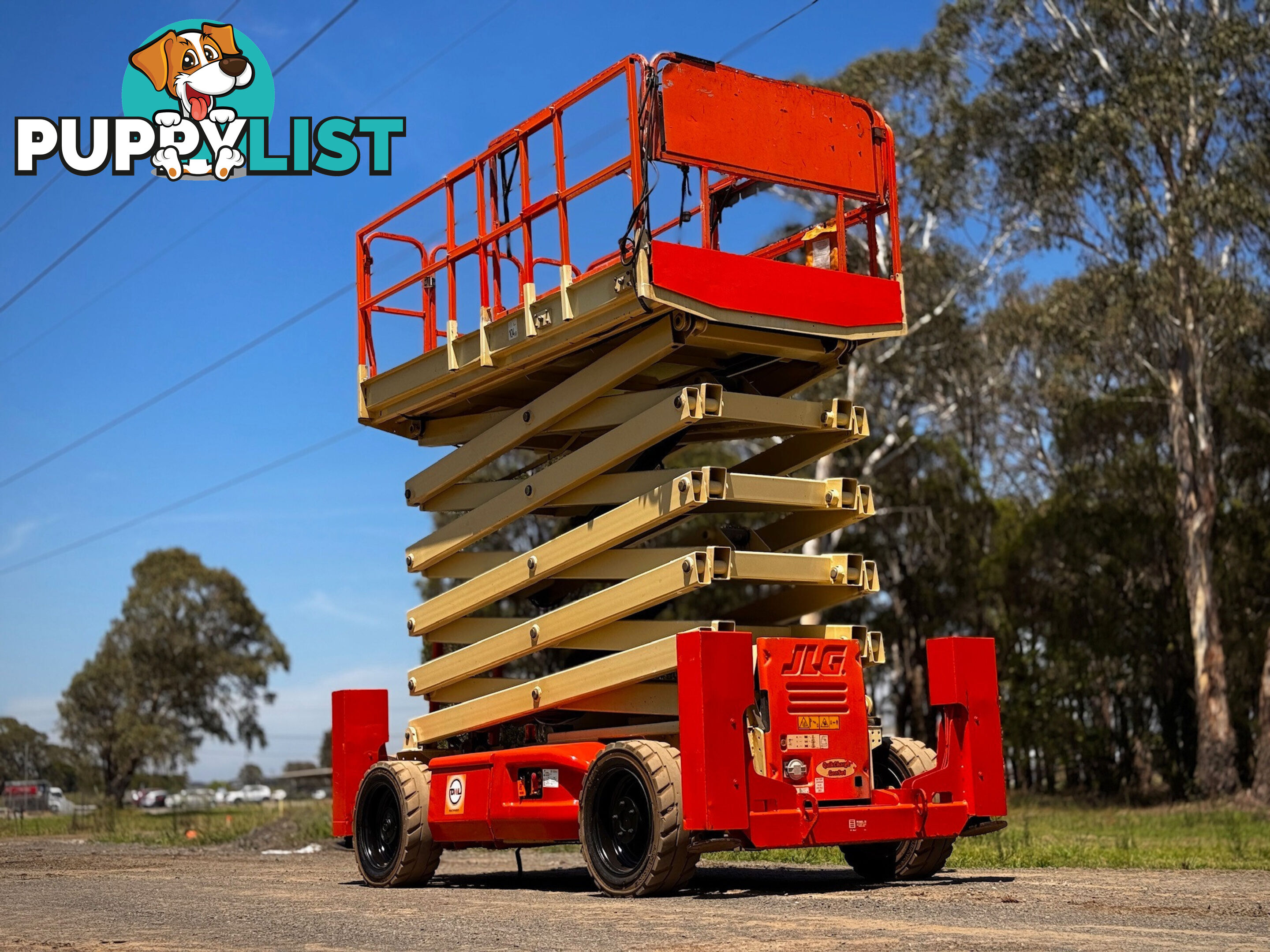 JLG M4069 Scissor Lift Access &amp; Height Safety